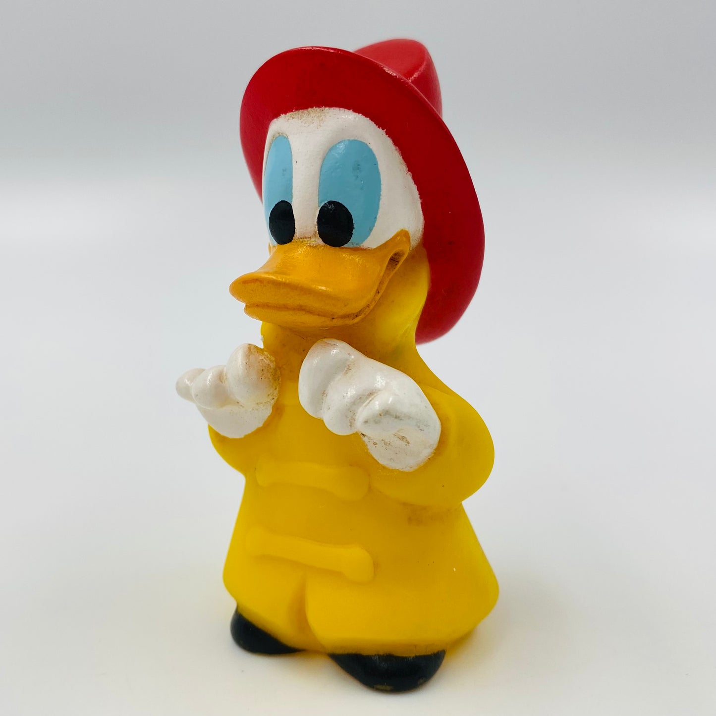 Disney Firefighter Donald Duck 3.25 plastic figurine