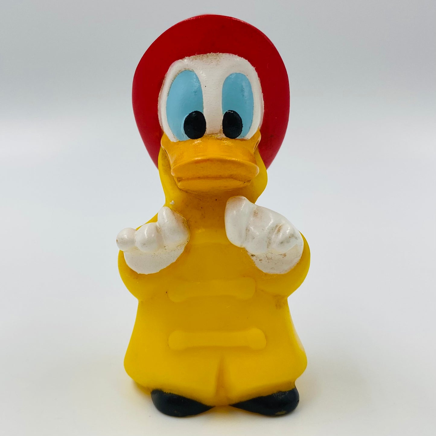 Disney Firefighter Donald Duck 3.25 plastic figurine