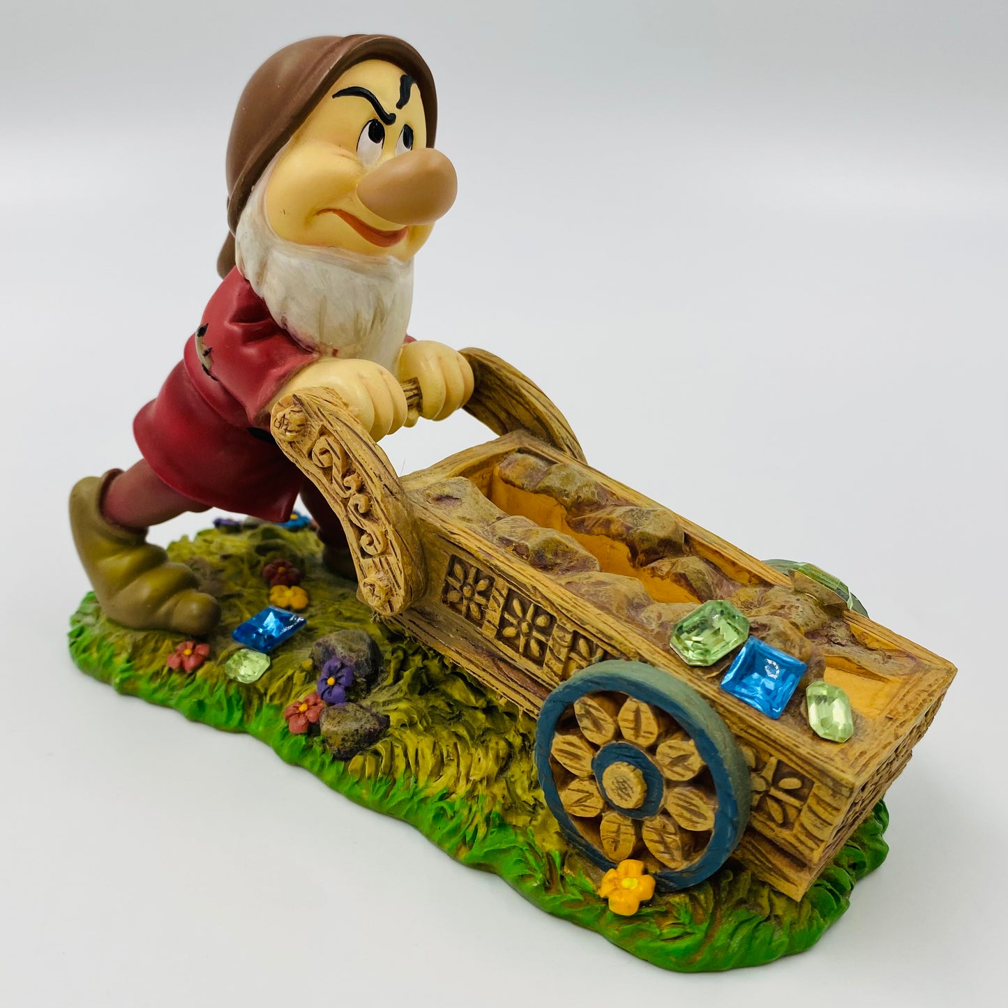 Grumpy business card holder