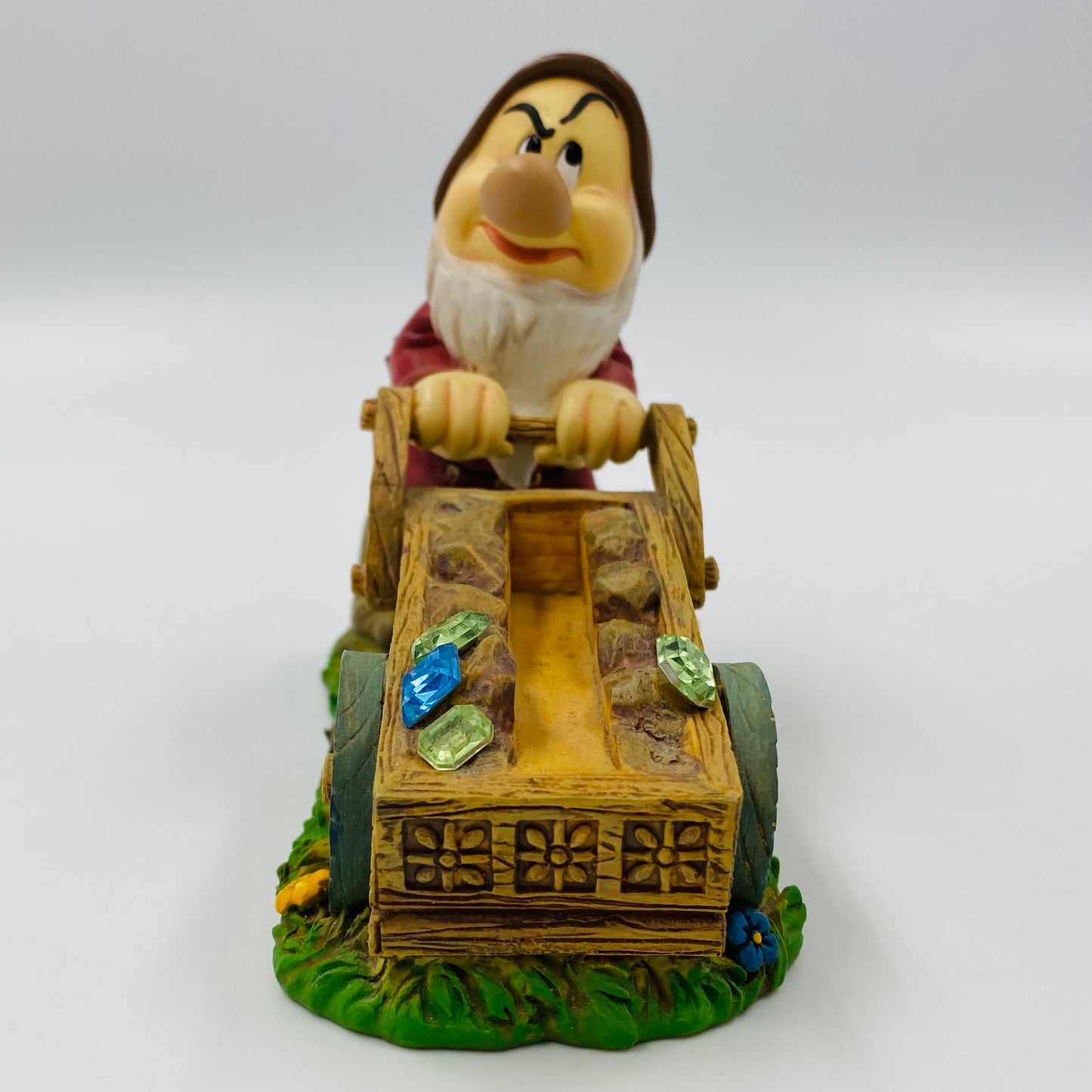 Grumpy business card holder