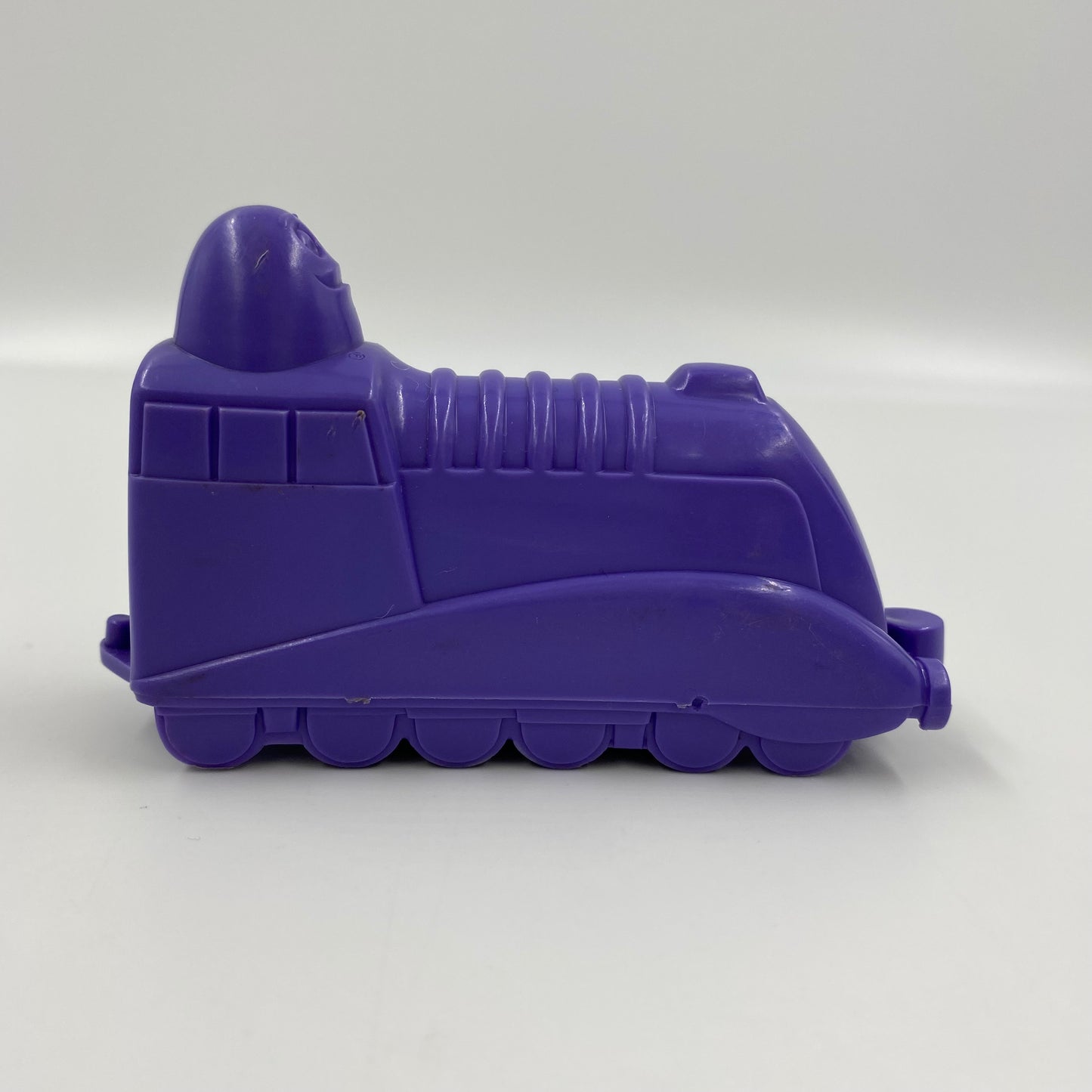 McDonald's Little Engineer Grimace Purple Streak train McDonald's Happy Meal toy (1987) loose