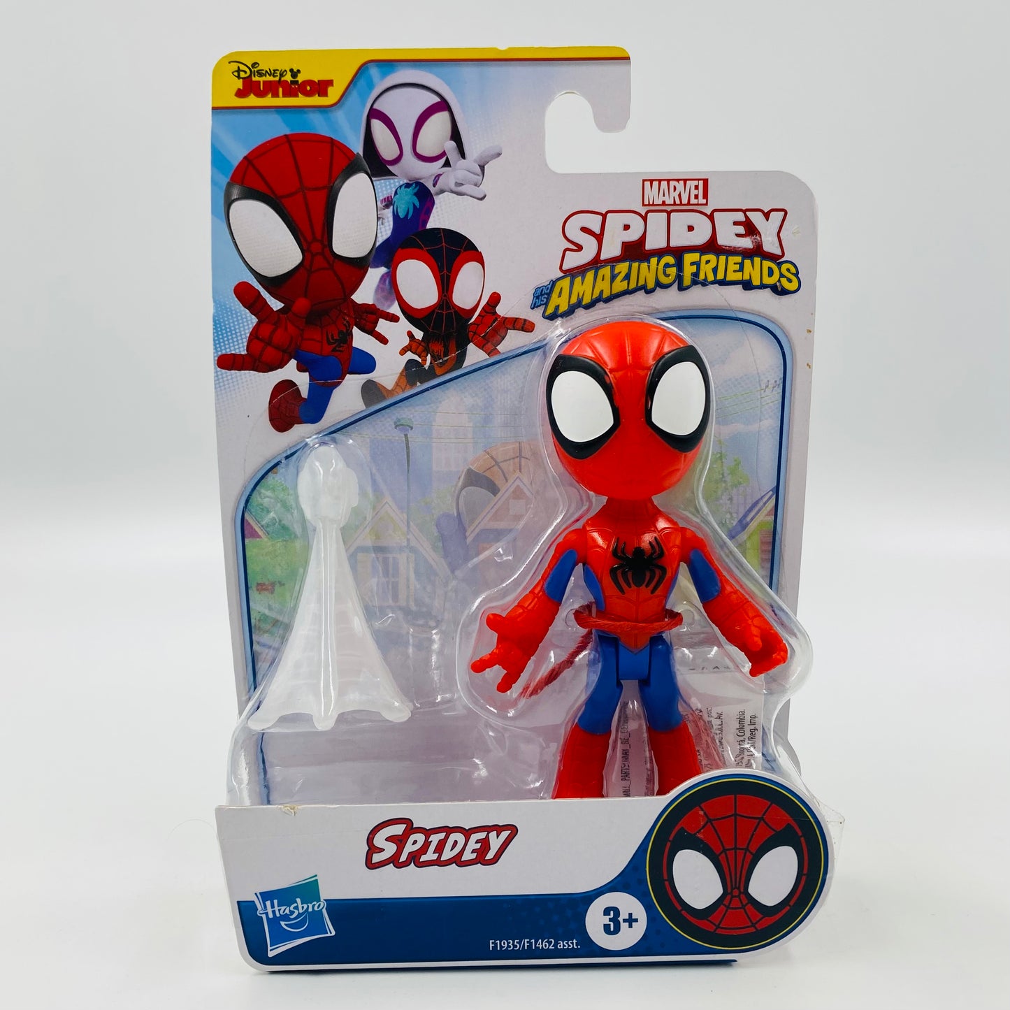 Spidey and his Amazing Friends Spidey carded 4” action figure (2021) Hasbro