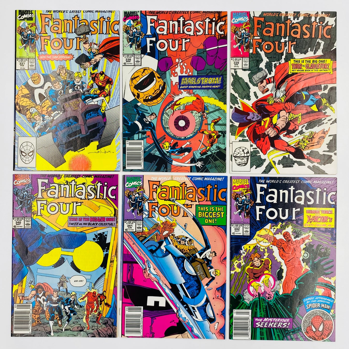 Fantastic Four #337-354 Walter Simonson run (1989-1990) Marvel