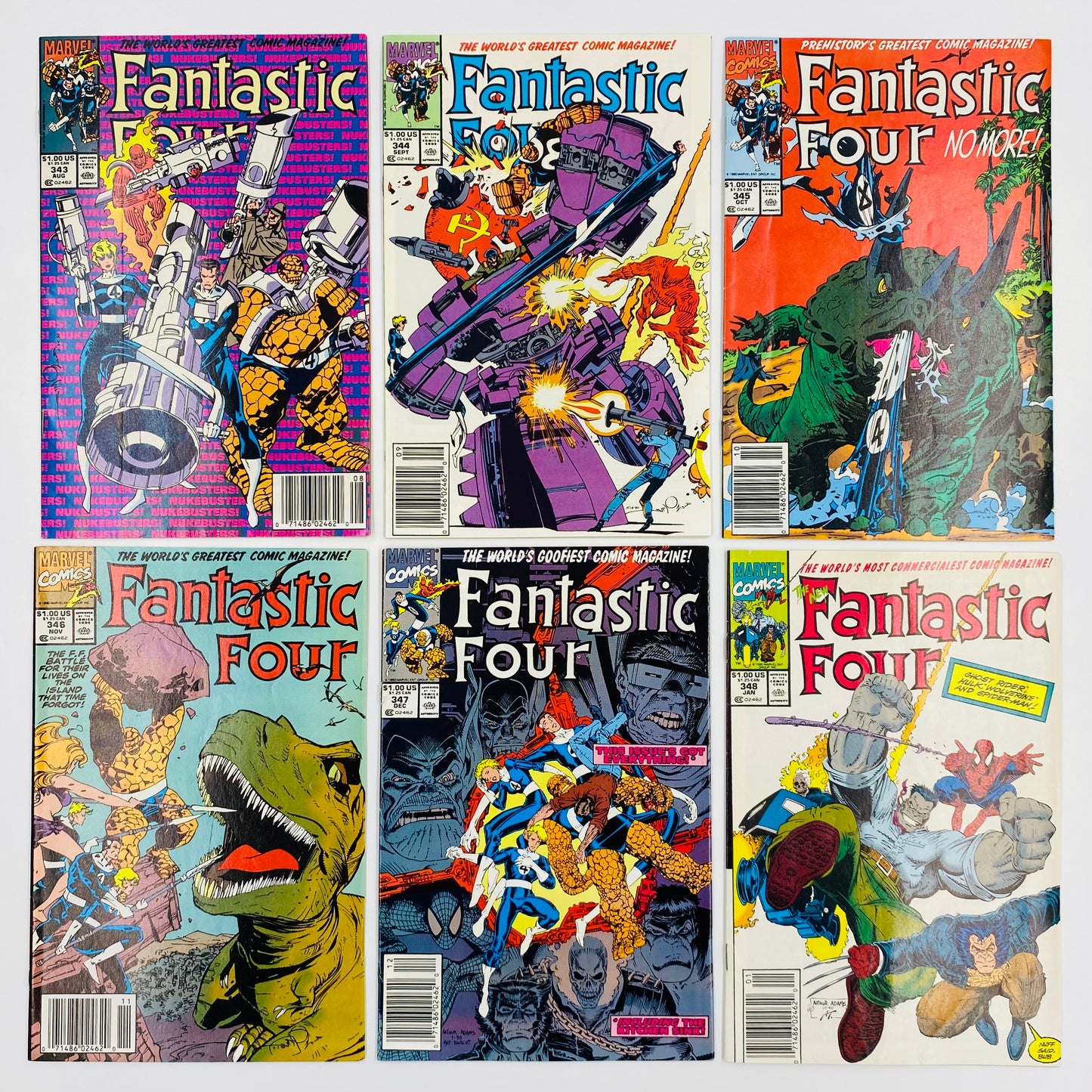 Fantastic Four #337-354 Walter Simonson run (1989-1990) Marvel