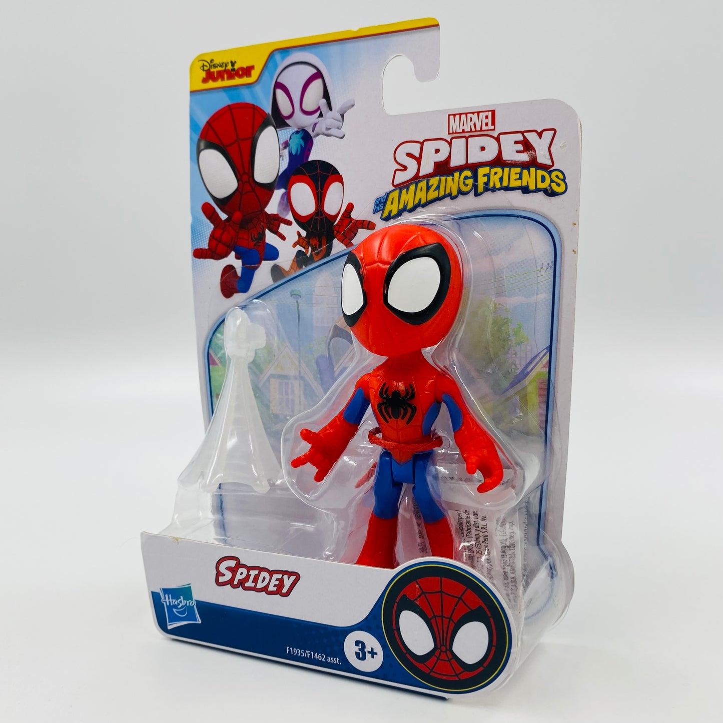 Spidey and his Amazing Friends Spidey carded 4” action figure (2021) Hasbro