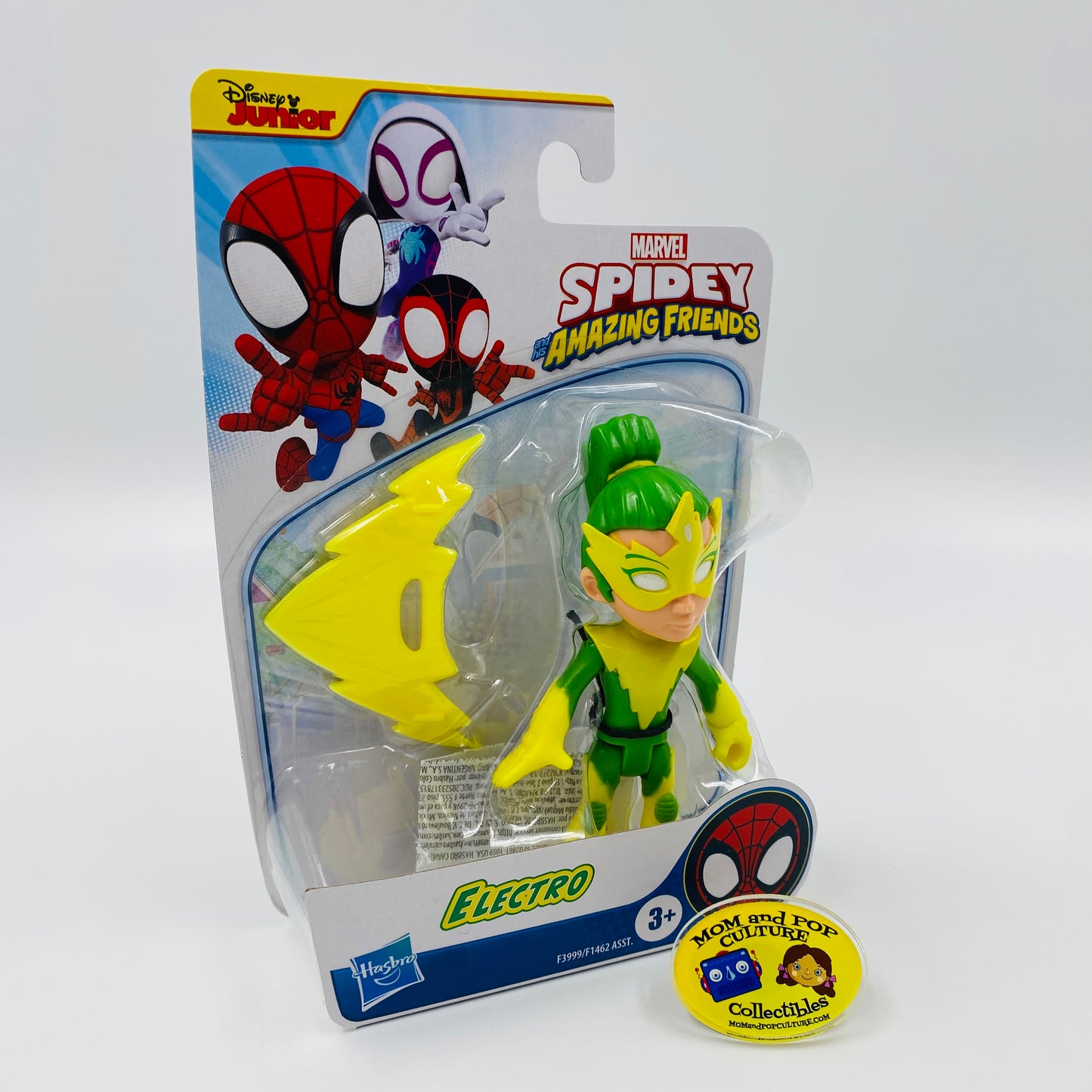 Spidey and his Amazing Friends Electro carded 4” action figure (2021) Hasbro