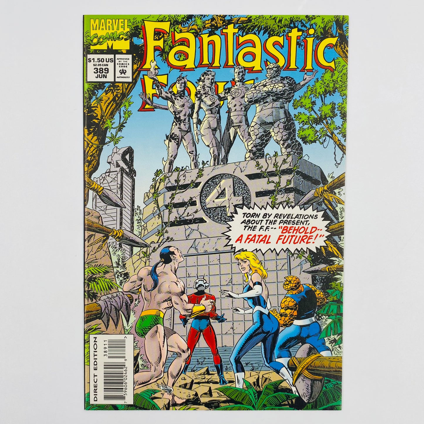 Fantastic Four #389 “Behold a Fatal Future!” (1994) Marvel (VF)
