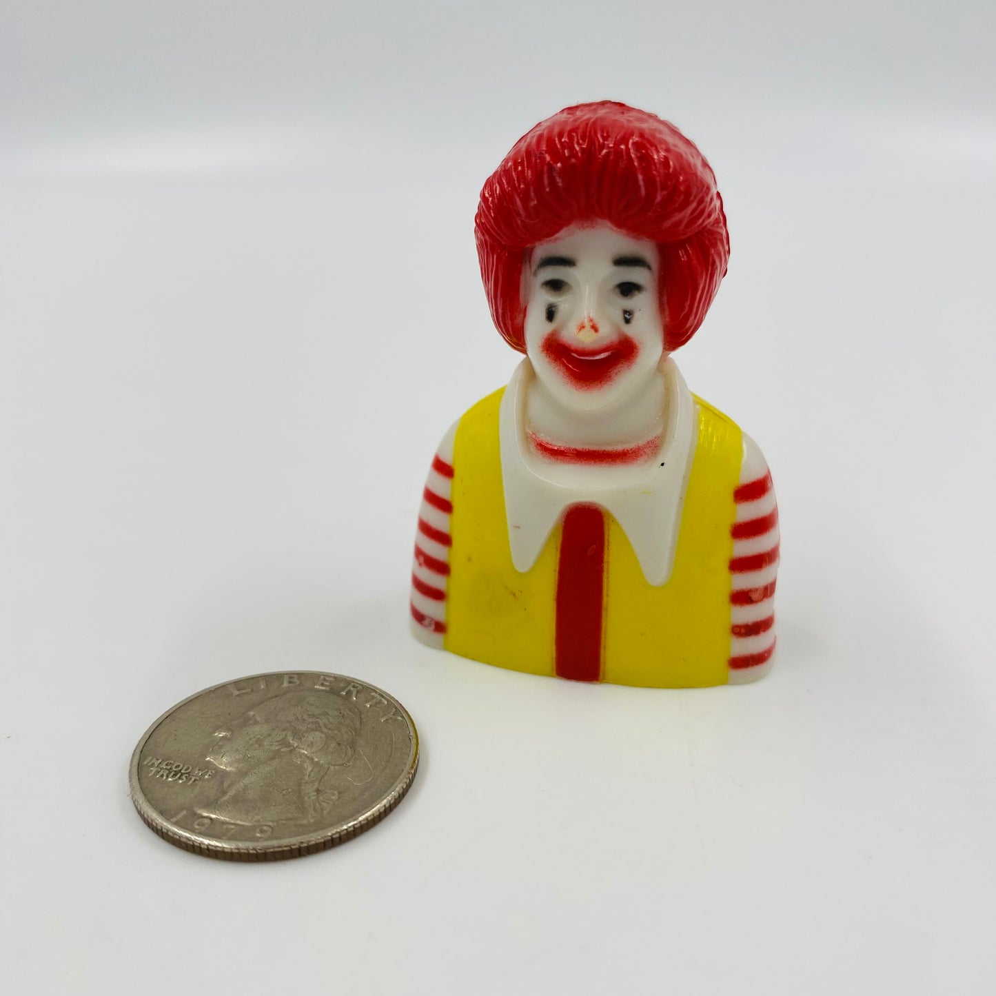 McDonald's School Days Ronald McDonald pencil sharpener McDonald's Happy Meal toy (1984) loose