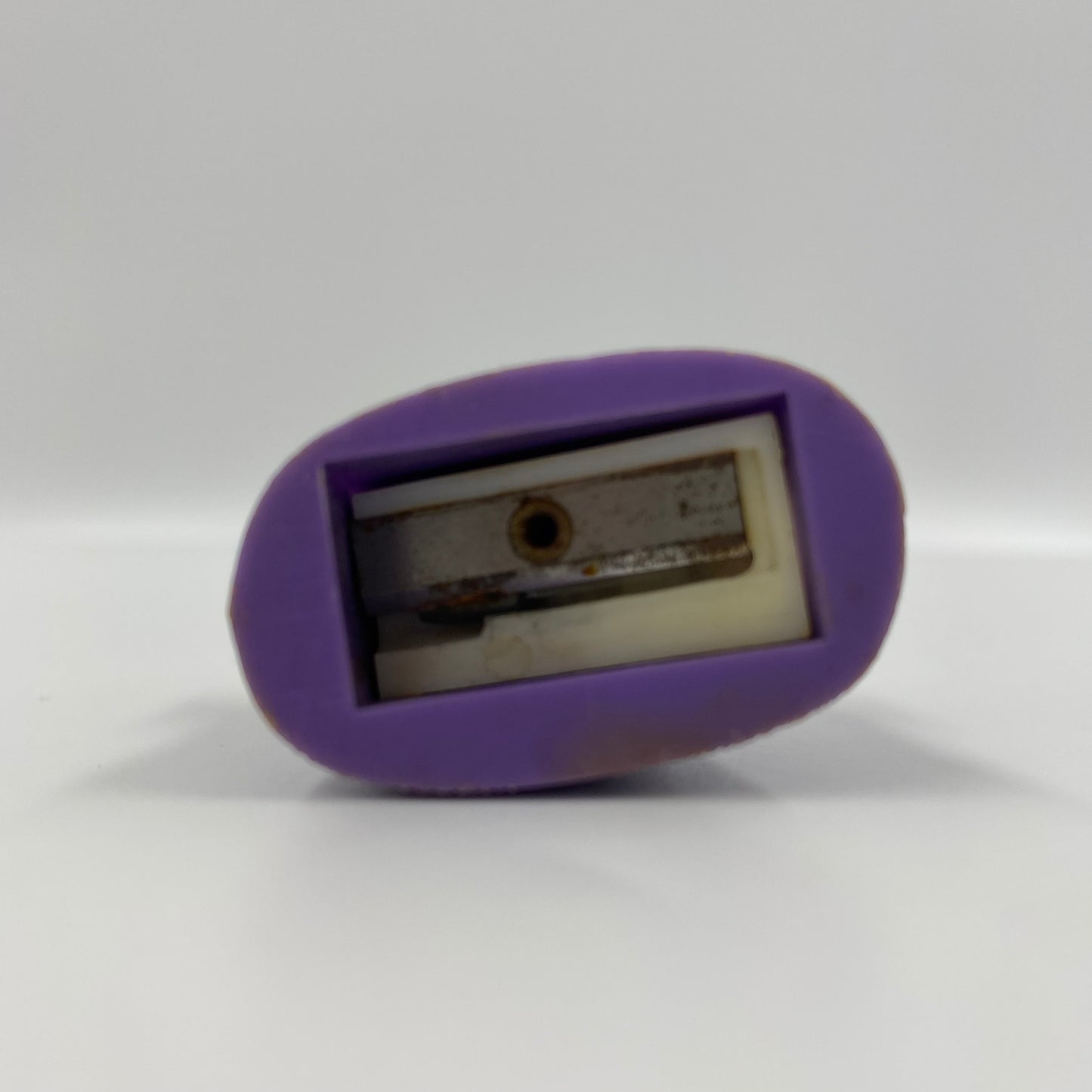 McDonald's School Days Grimace pencil sharpener McDonald's Happy Meal toy (1984) loose