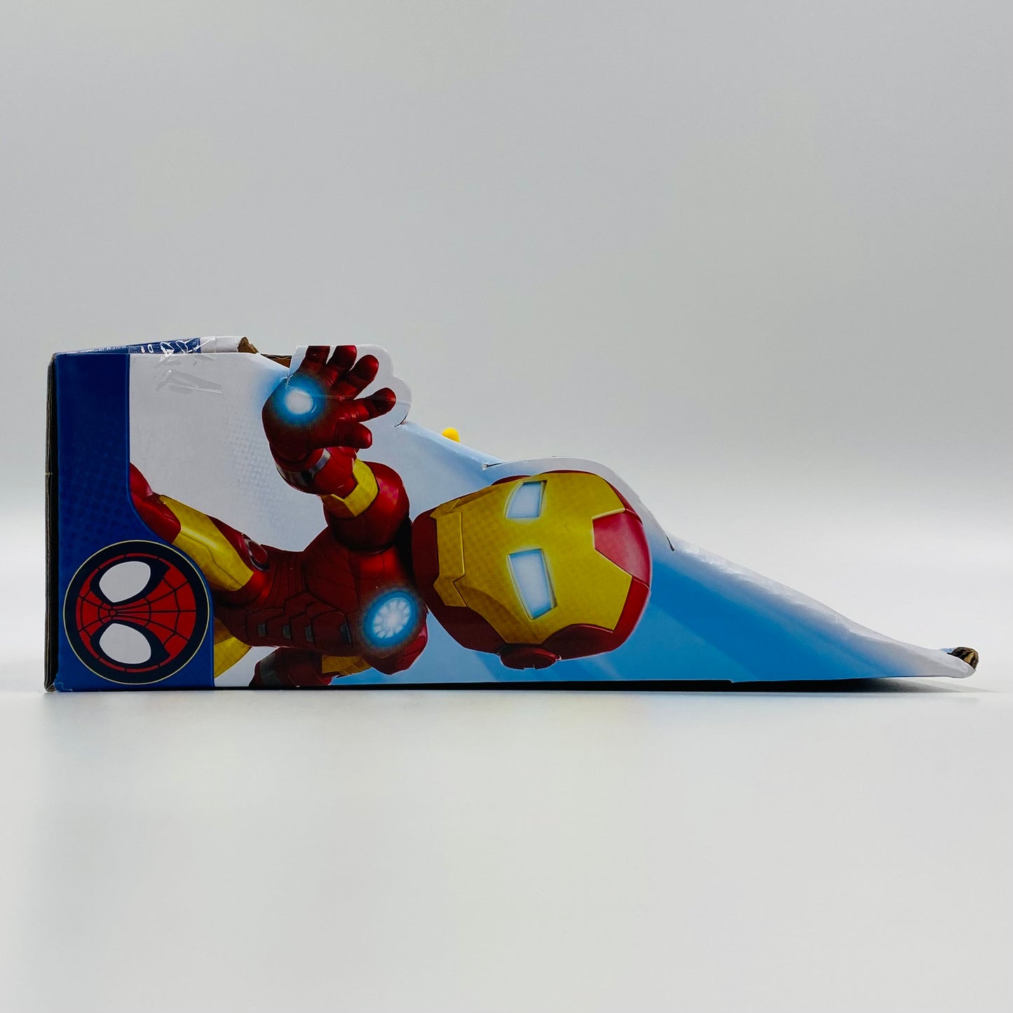 Spidey and his Amazing Friends Iron Man and Iron Cycle carded 4” action figure and vehicle (2022) Hasbro