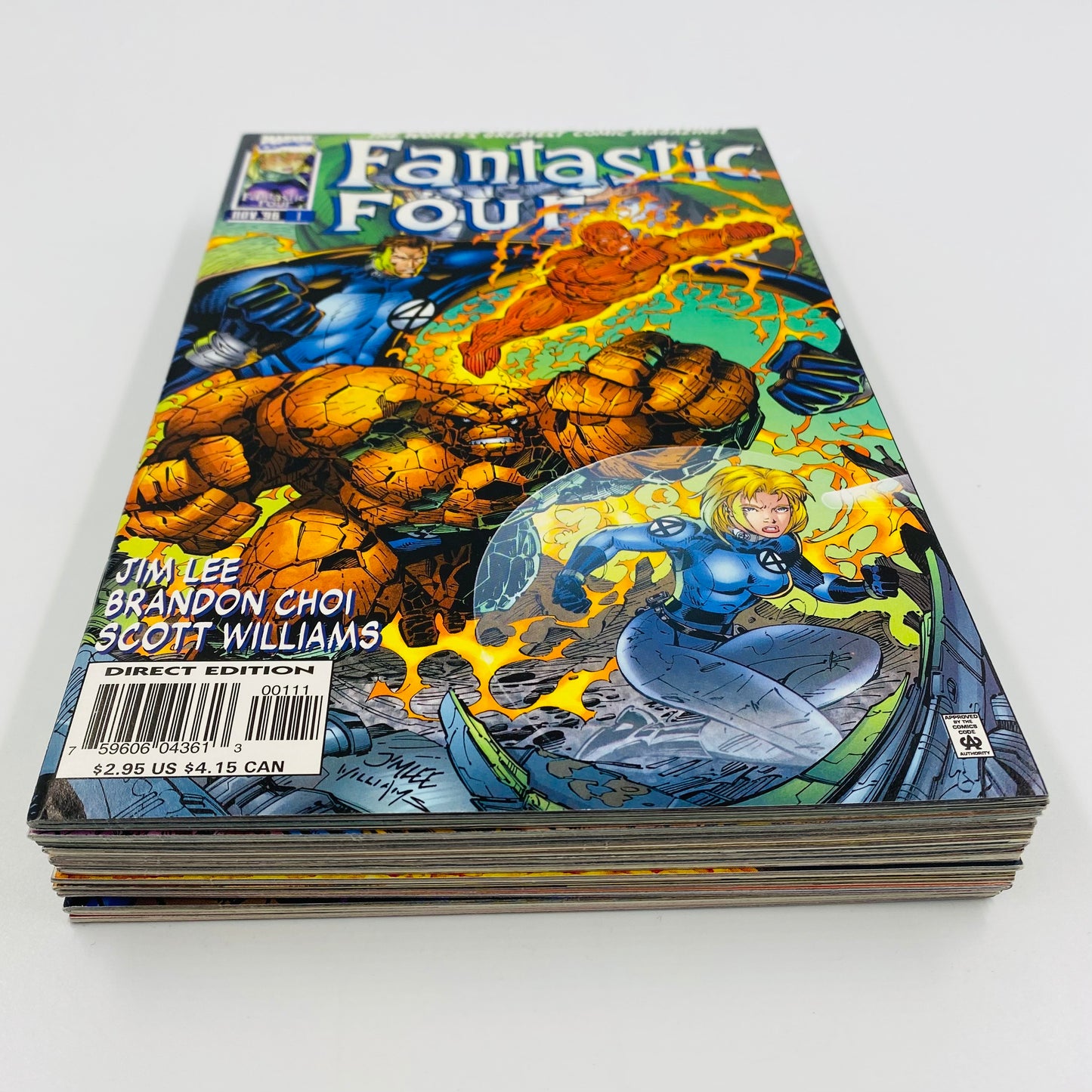 Fantastic Four #1-13 “Heroes Reborn” (1996-1997) Marvel