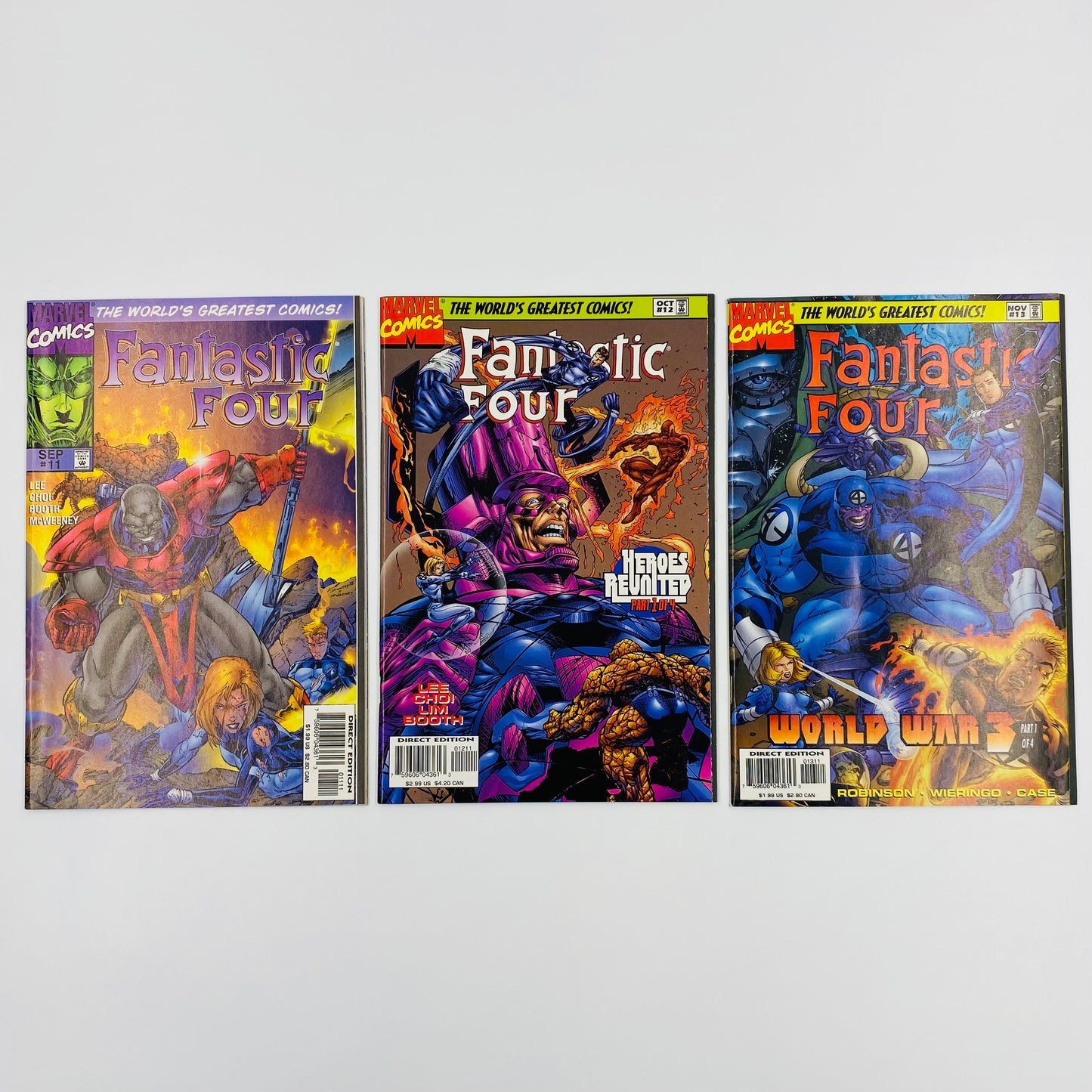 Fantastic Four #1-13 “Heroes Reborn” (1996-1997) Marvel