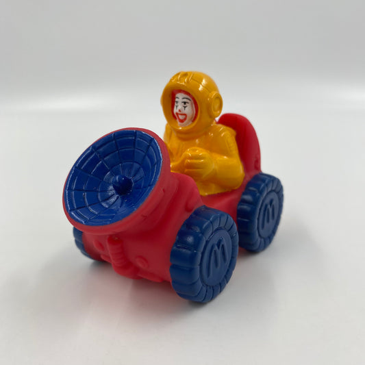 Young Astronauts Ronald McDonald in Lunar Rover McDonald's Happy Meal under 3 toy (1992) loose