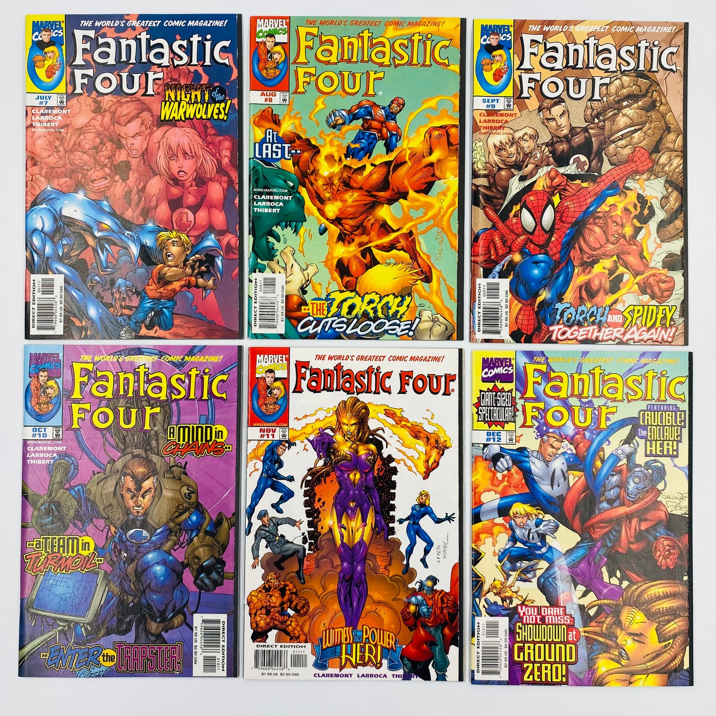 Fantastic Four #1-34 & annual 2000 (1998-2000) Heroes Reborn Doctor Doom parts 1-7 (2000) Marvel