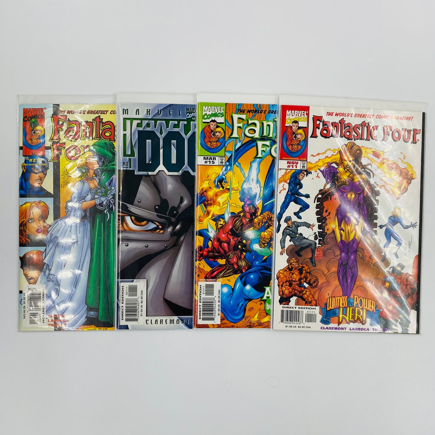 Fantastic Four #1-34 & annual 2000 (1998-2000) Heroes Reborn Doctor Doom parts 1-7 (2000) Marvel