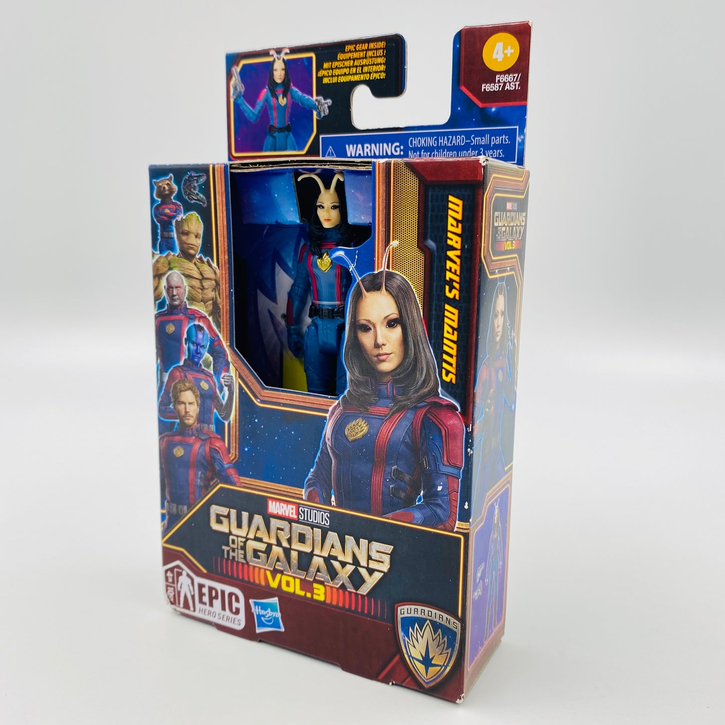 Marvel Epic Hero Series Guardians of the Galaxy Vol. 3 Marvel’s Mantis boxed 4” action figure (2023) Hasbro