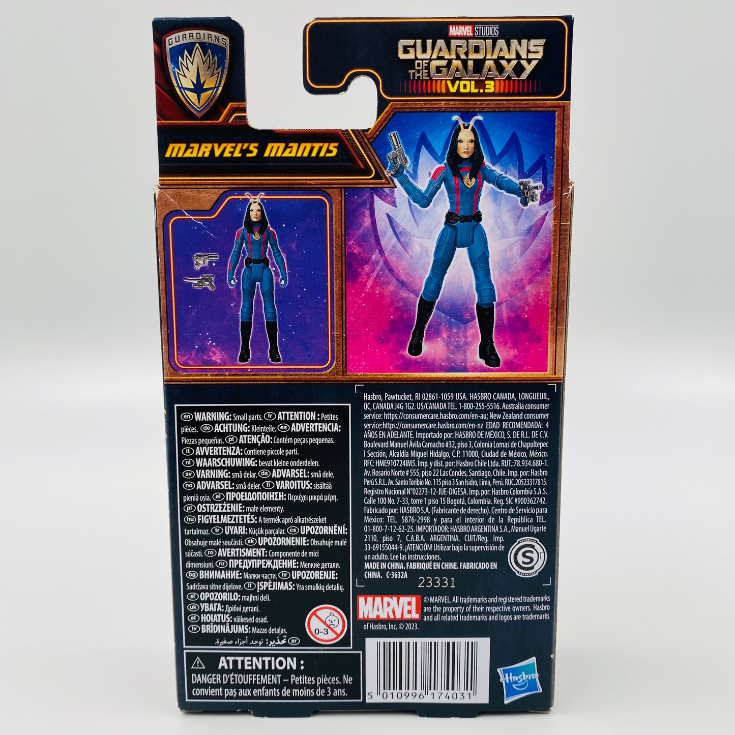 Marvel Epic Hero Series Guardians of the Galaxy Vol. 3 Marvel’s Mantis boxed 4” action figure (2023) Hasbro