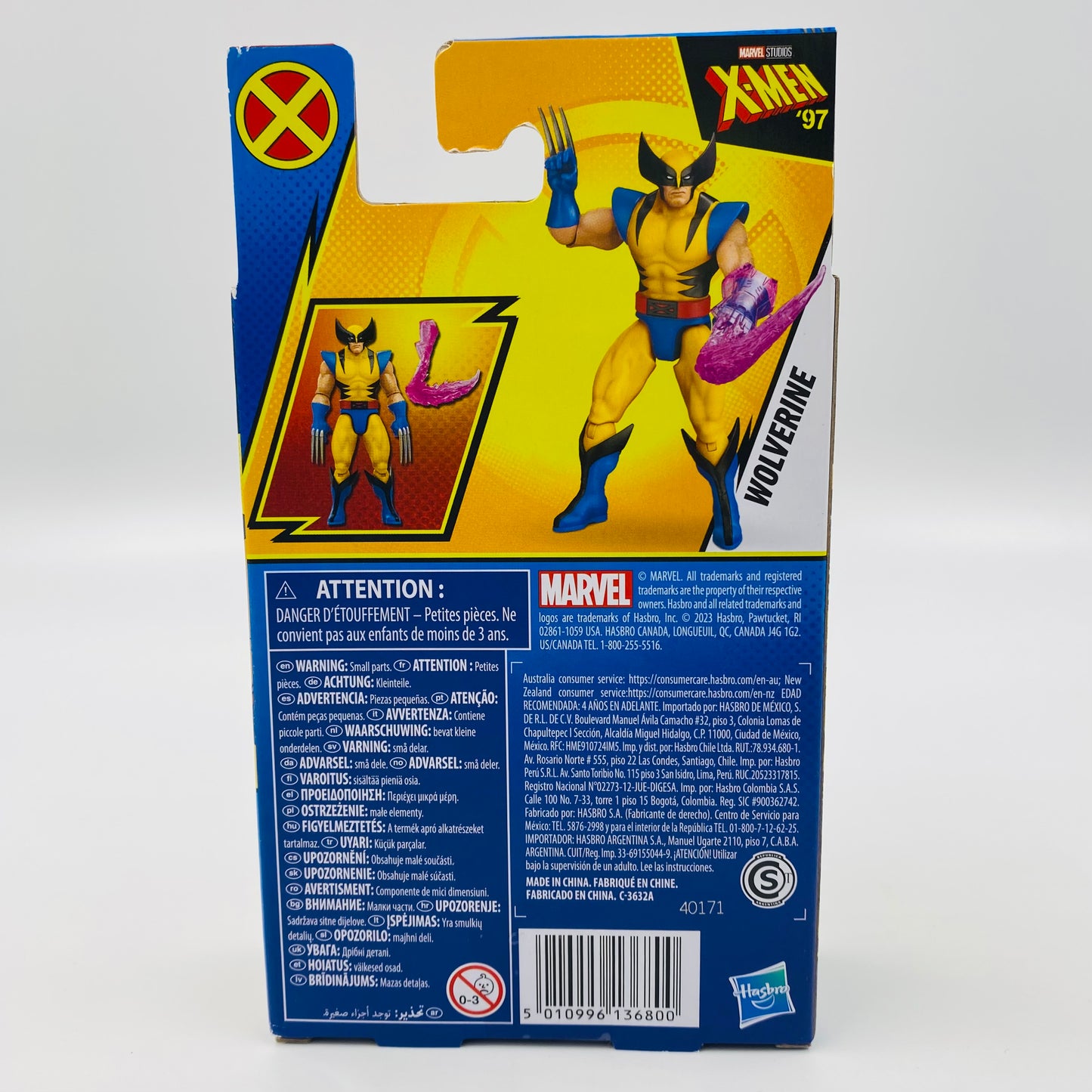 Marvel Epic Hero Series X-Men ‘97 Wolverine boxed 4” action figure (2023) Hasbro