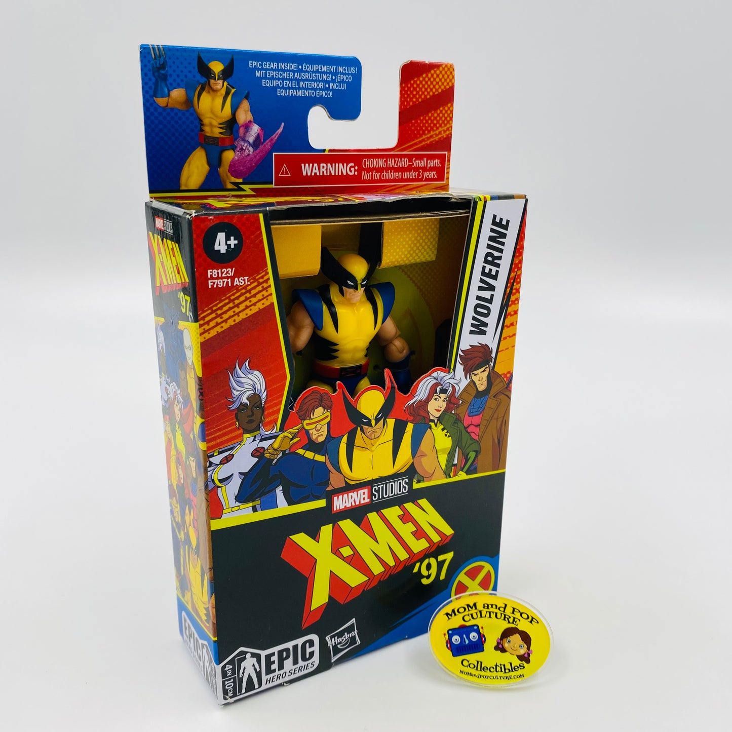 Marvel Epic Hero Series X-Men ‘97 Wolverine boxed 4” action figure (2023) Hasbro