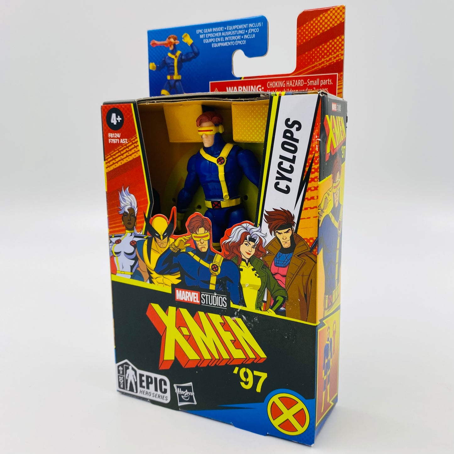 Marvel Epic Hero Series X-Men ‘97 Cyclops boxed 4” action figure (2023) Hasbro