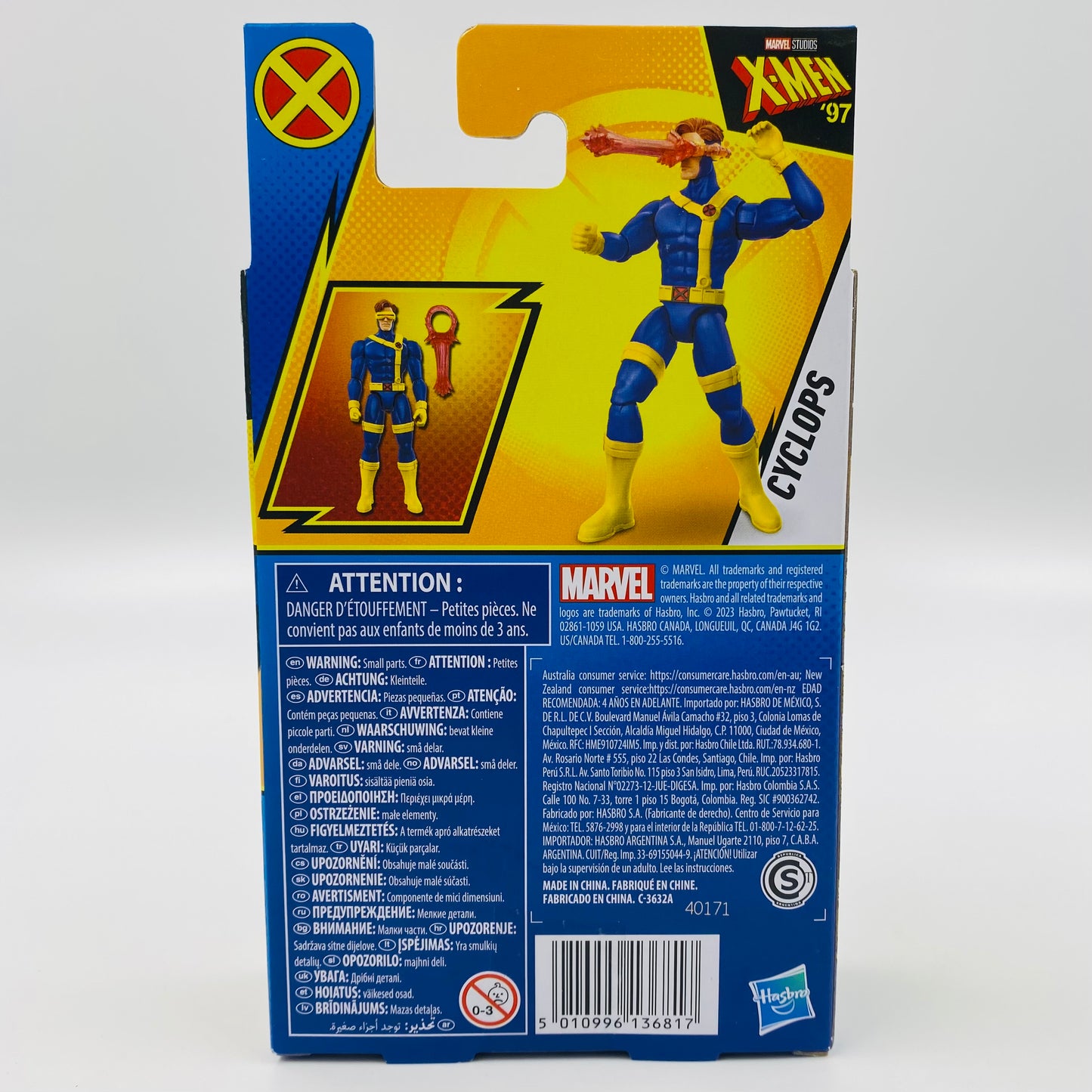 Marvel Epic Hero Series X-Men ‘97 Cyclops boxed 4” action figure (2023) Hasbro