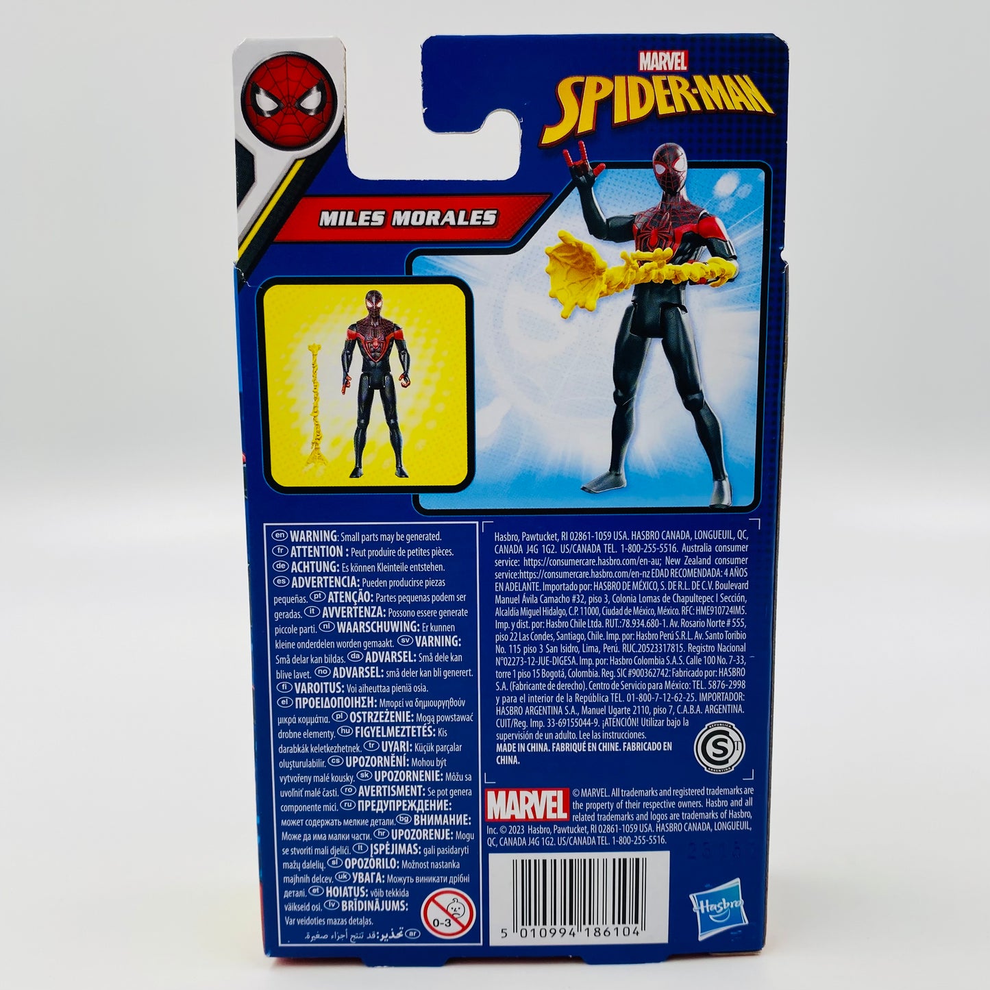 Marvel Epic Hero Series Spider-Man Miles Morales boxed 4” action figure (2023) Hasbro