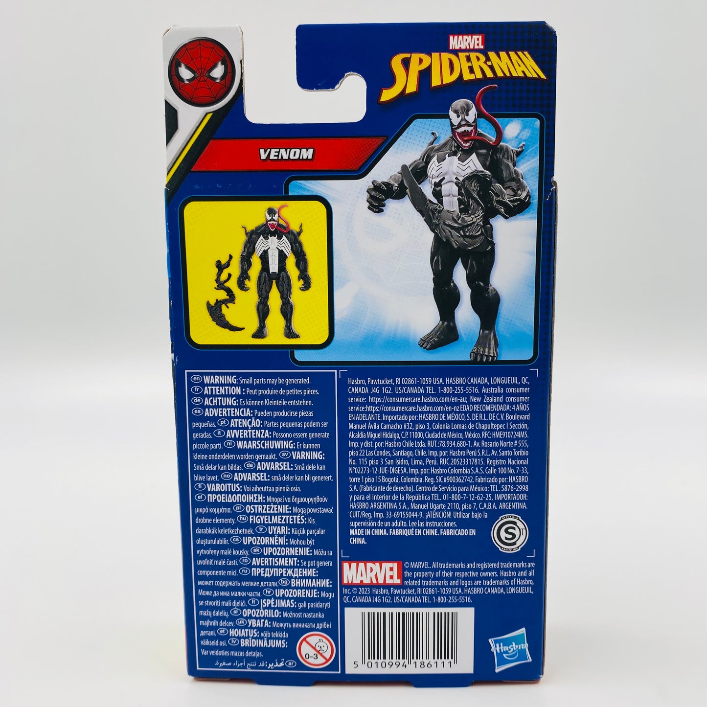 Marvel Epic Hero Series Spider-Man Venom boxed 4” action figure (2023) Hasbro