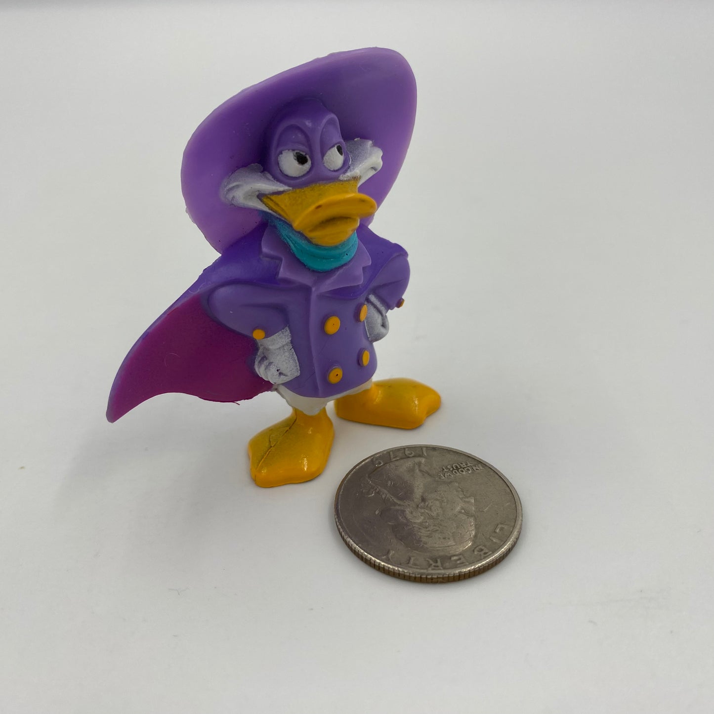 Kellogg's Darkwing Duck 2” figurine (1992) loose