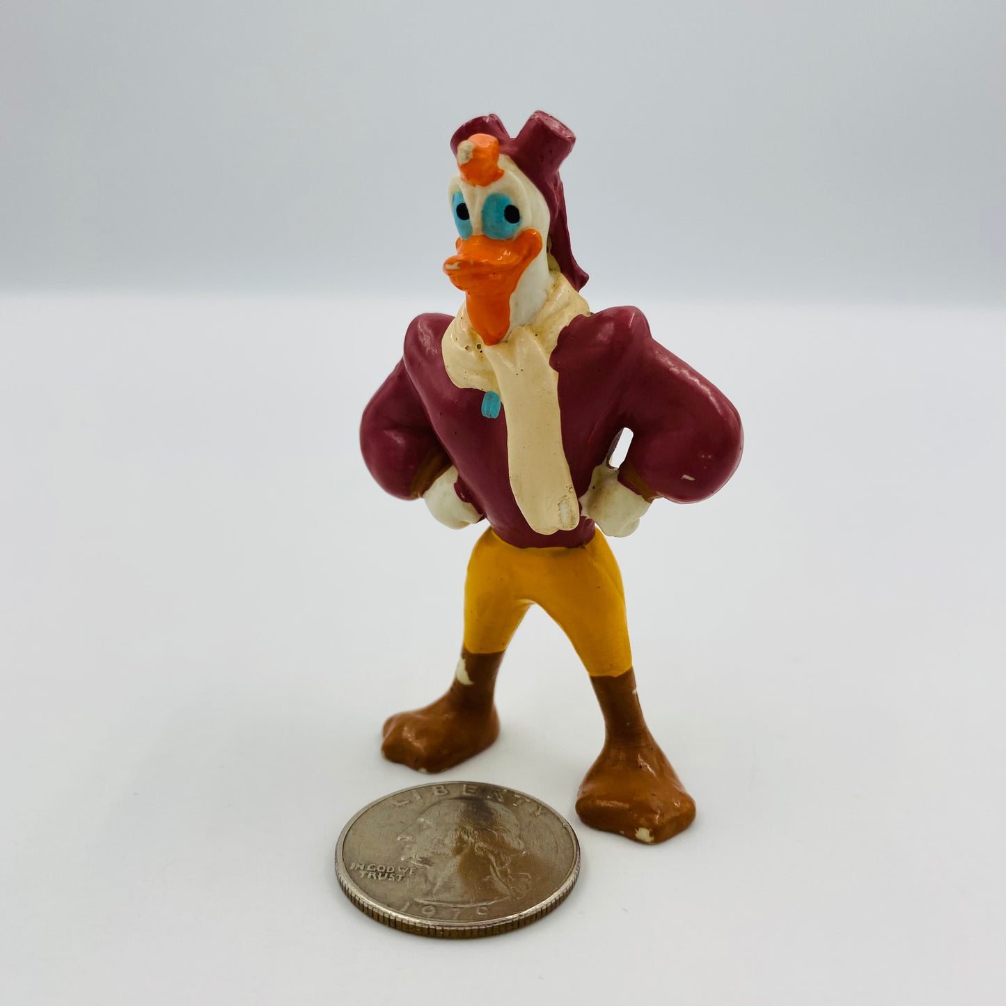 DuckTales Launchpad McQuack loose 2” figurine (1986) Applause