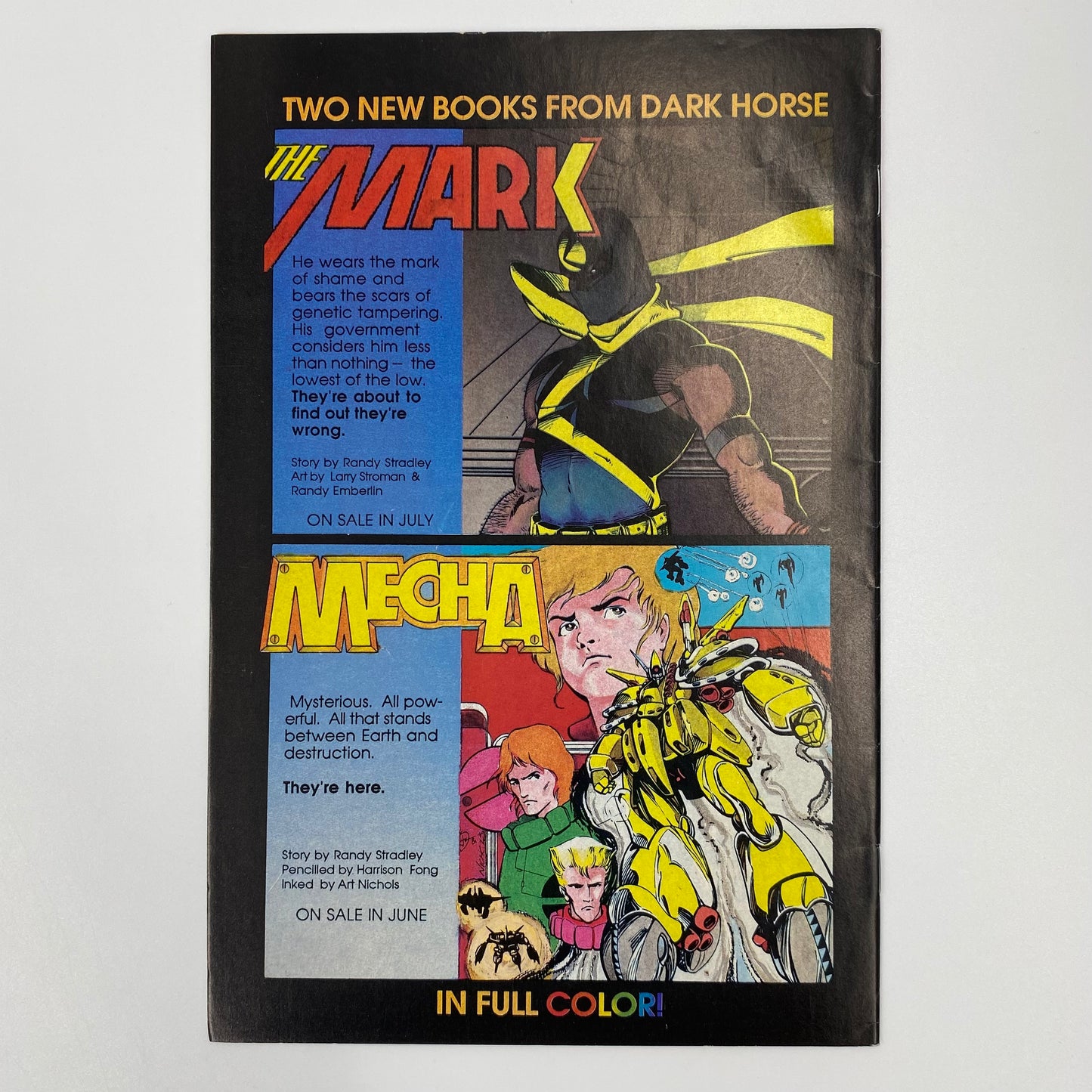 Dark Horse Presents #7 (1987) Dark Horse (FN)