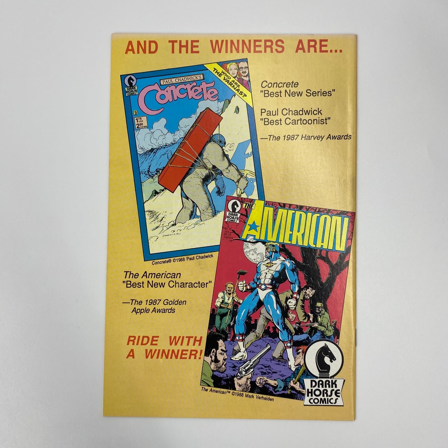 Dark Horse Presents #23 (1988) Dark Horse (FN)