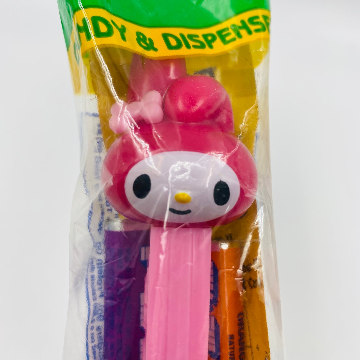 Hello Kitty My Melody PEZ dispenser (2005) bagged 4.9 Hungary green cello