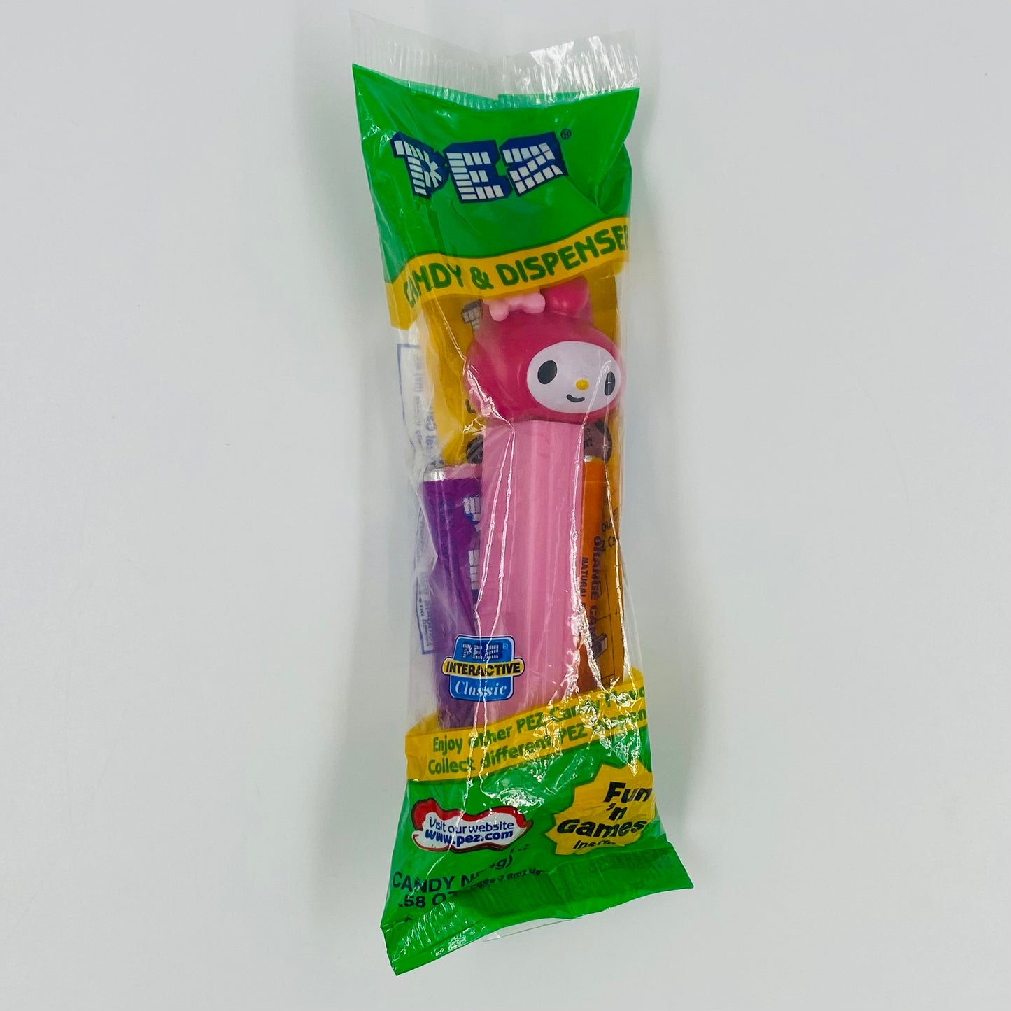 Hello Kitty My Melody PEZ dispenser (2005) bagged 4.9 Hungary green cello