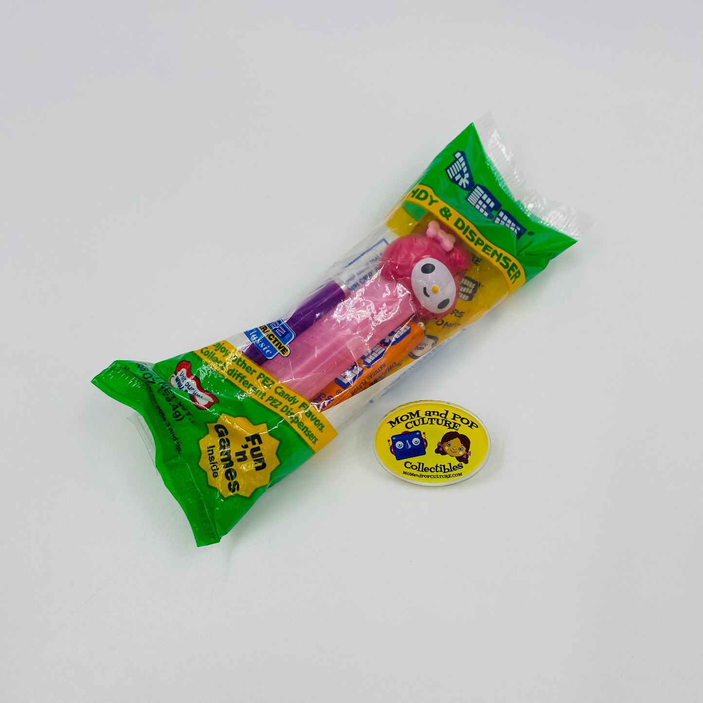 Hello Kitty My Melody PEZ dispenser (2005) bagged 4.9 Hungary green cello
