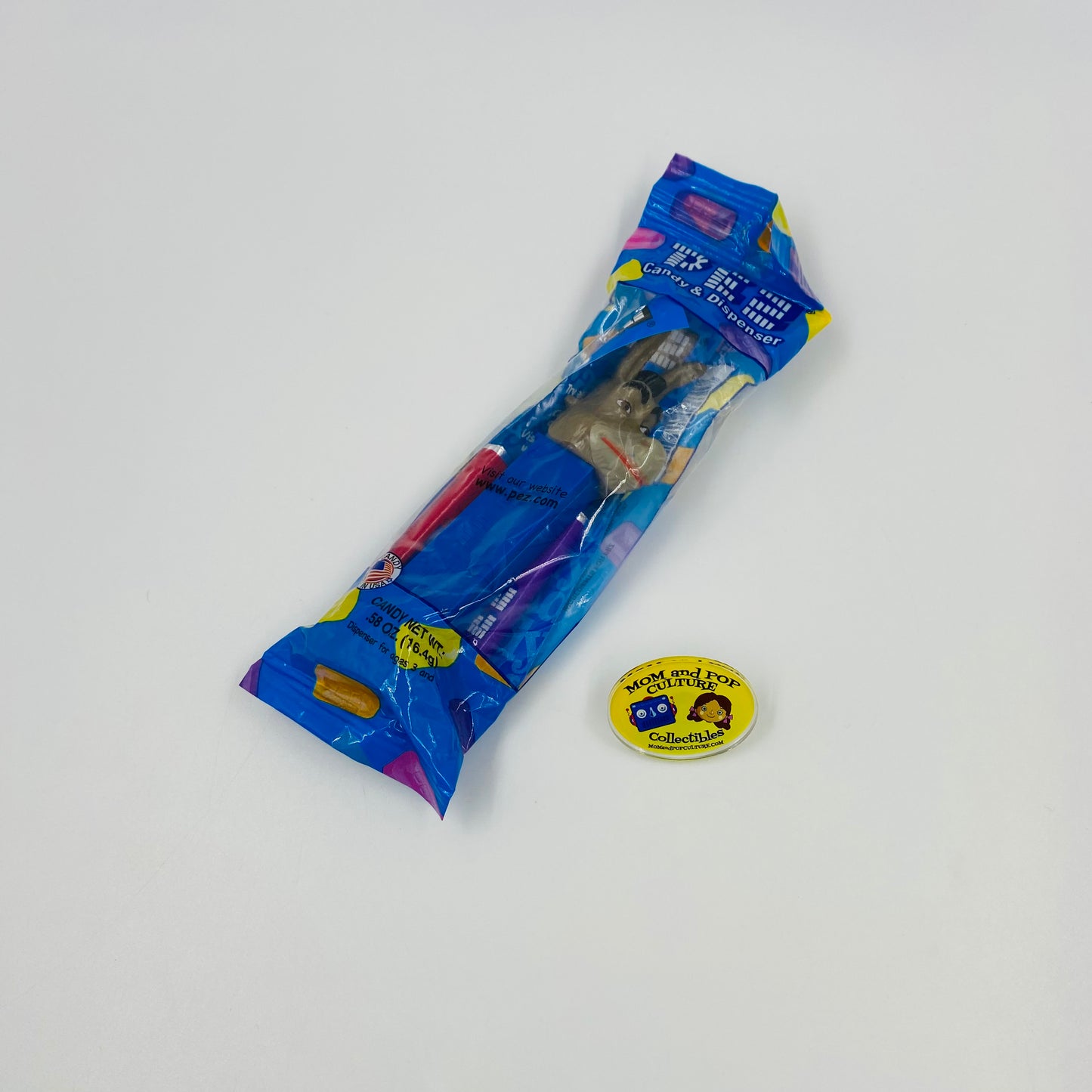 Shrek Donkey PEZ dispenser (2007) bagged 5.9 China blue cello