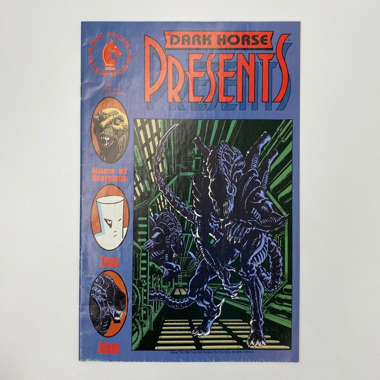 Dark Horse Presents #34 (1989) Dark Horse (VG)