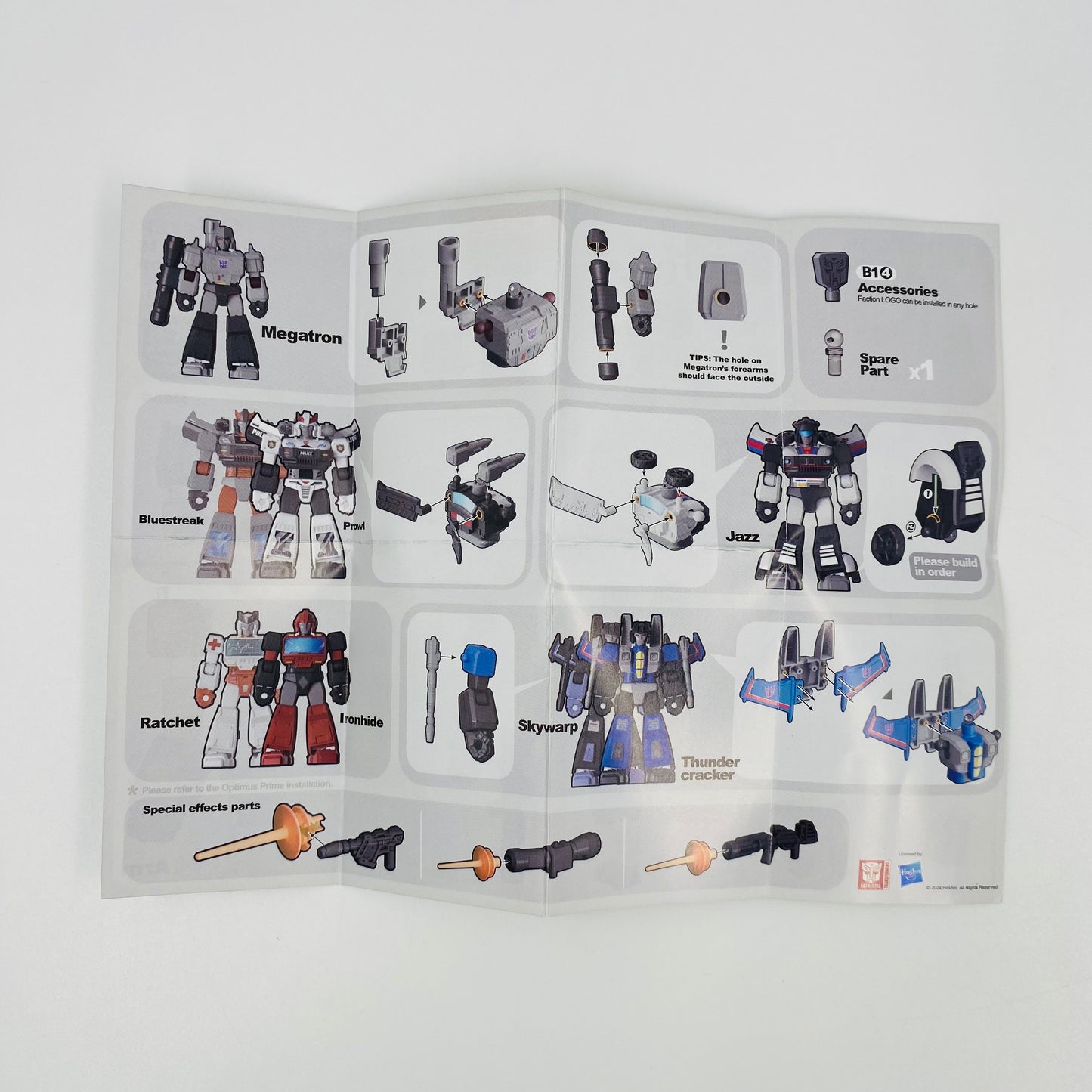 Transformers Galaxy Version 01  Ironhide loose 4” action figure (2025) Blokees