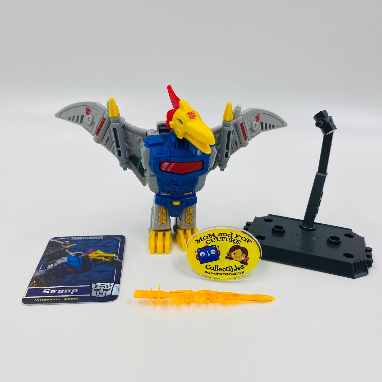 Transformers Galaxy Version 06 Swoop (alt. mode) loose 4” action figure (2025) Blokees