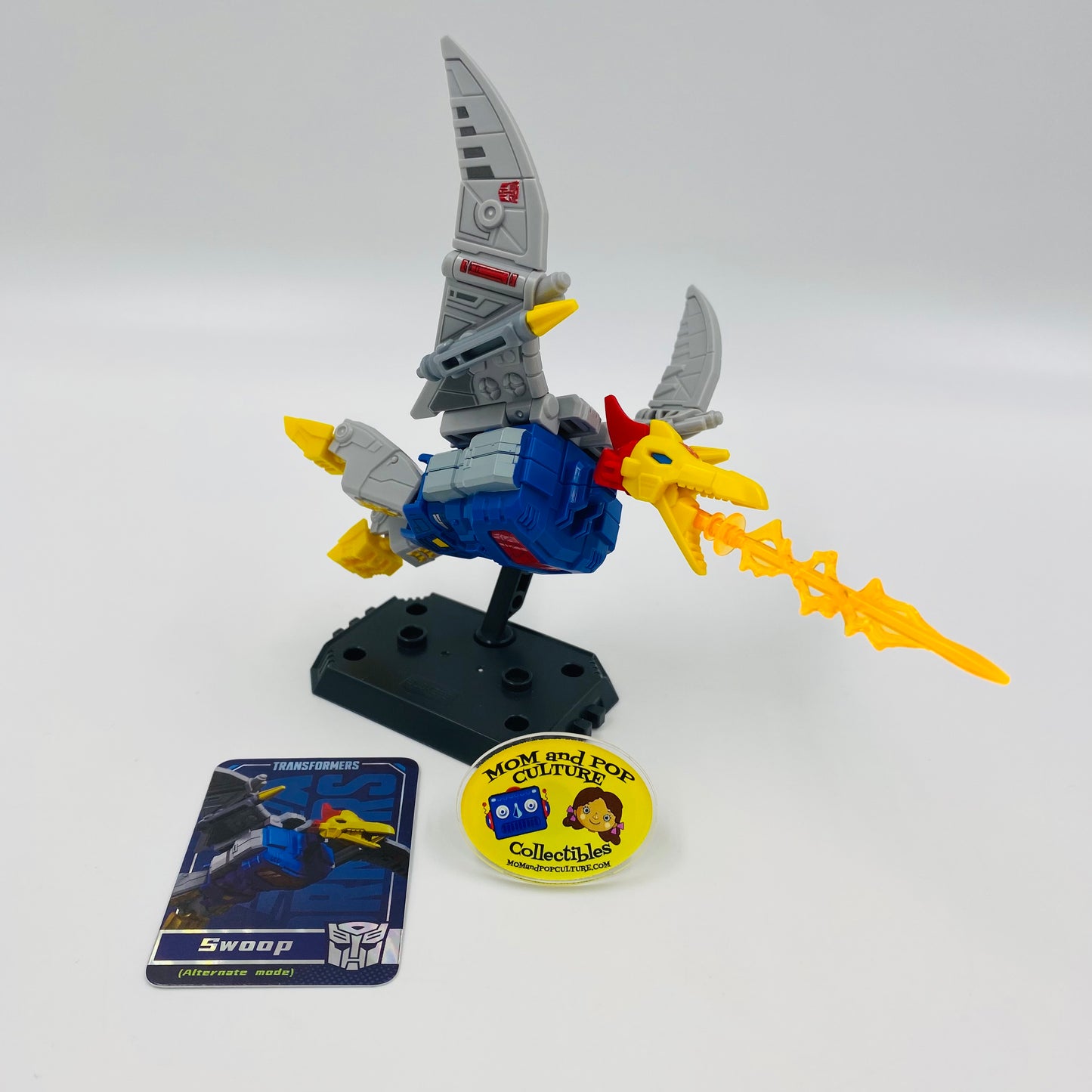 Transformers Galaxy Version 06 Swoop (alt. mode) loose 4” action figure (2025) Blokees