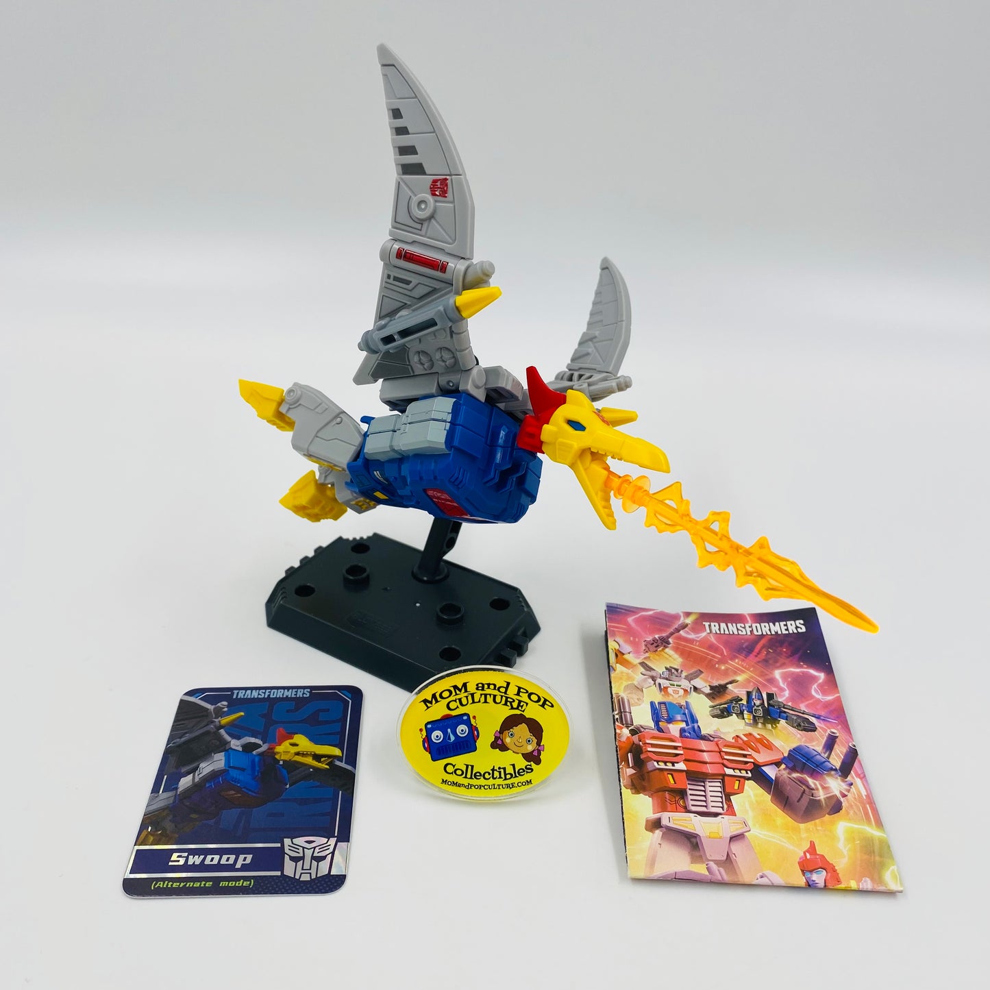 Transformers Galaxy Version 06 Swoop (alt. mode) loose 4” action figure (2025) Blokees