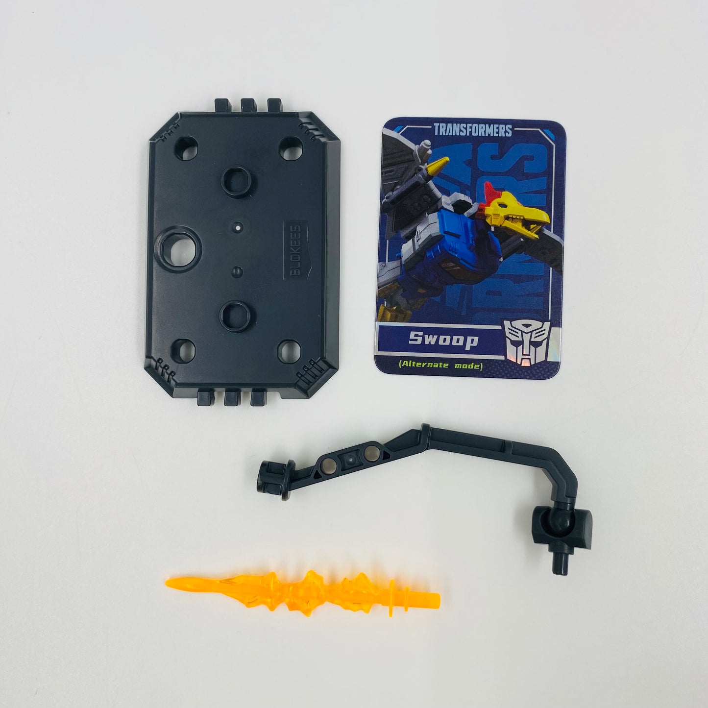 Transformers Galaxy Version 06 Swoop (alt. mode) loose 4” action figure (2025) Blokees
