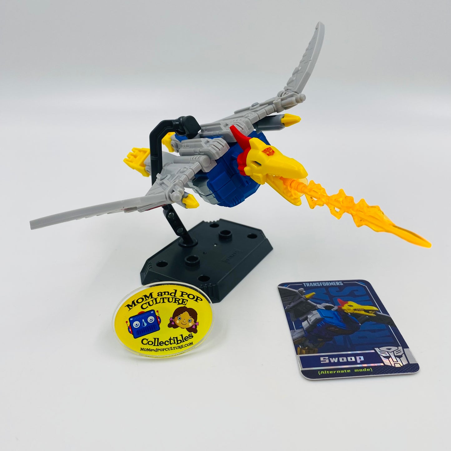 Transformers Galaxy Version 06 Swoop (alt. mode) loose 4” action figure (2025) Blokees