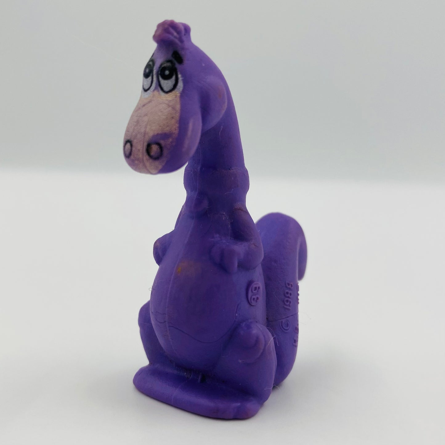 Post Fruity Pebbles The Flintstones Dino eraser (1987) loose