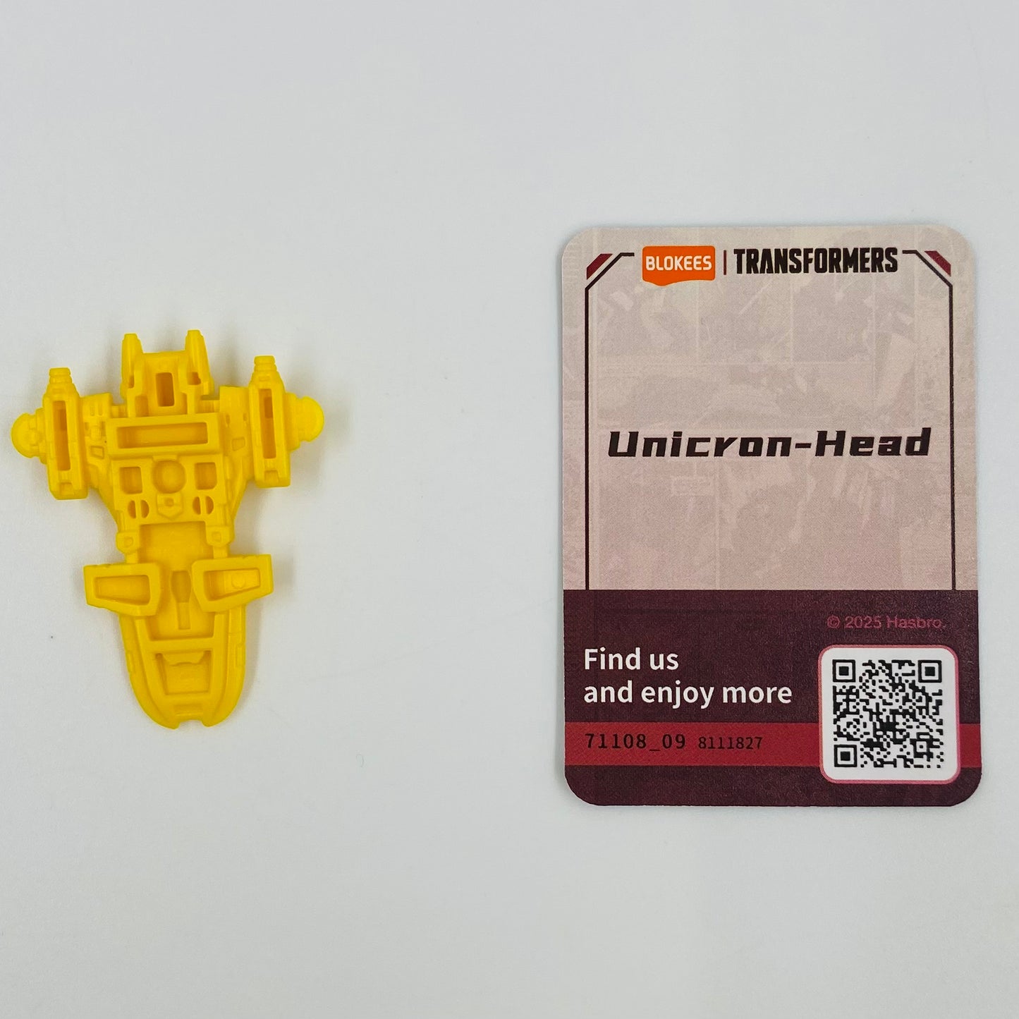 Transformers Galaxy Version 08 Unicron Head loose 4” action figure (2025) Blokees