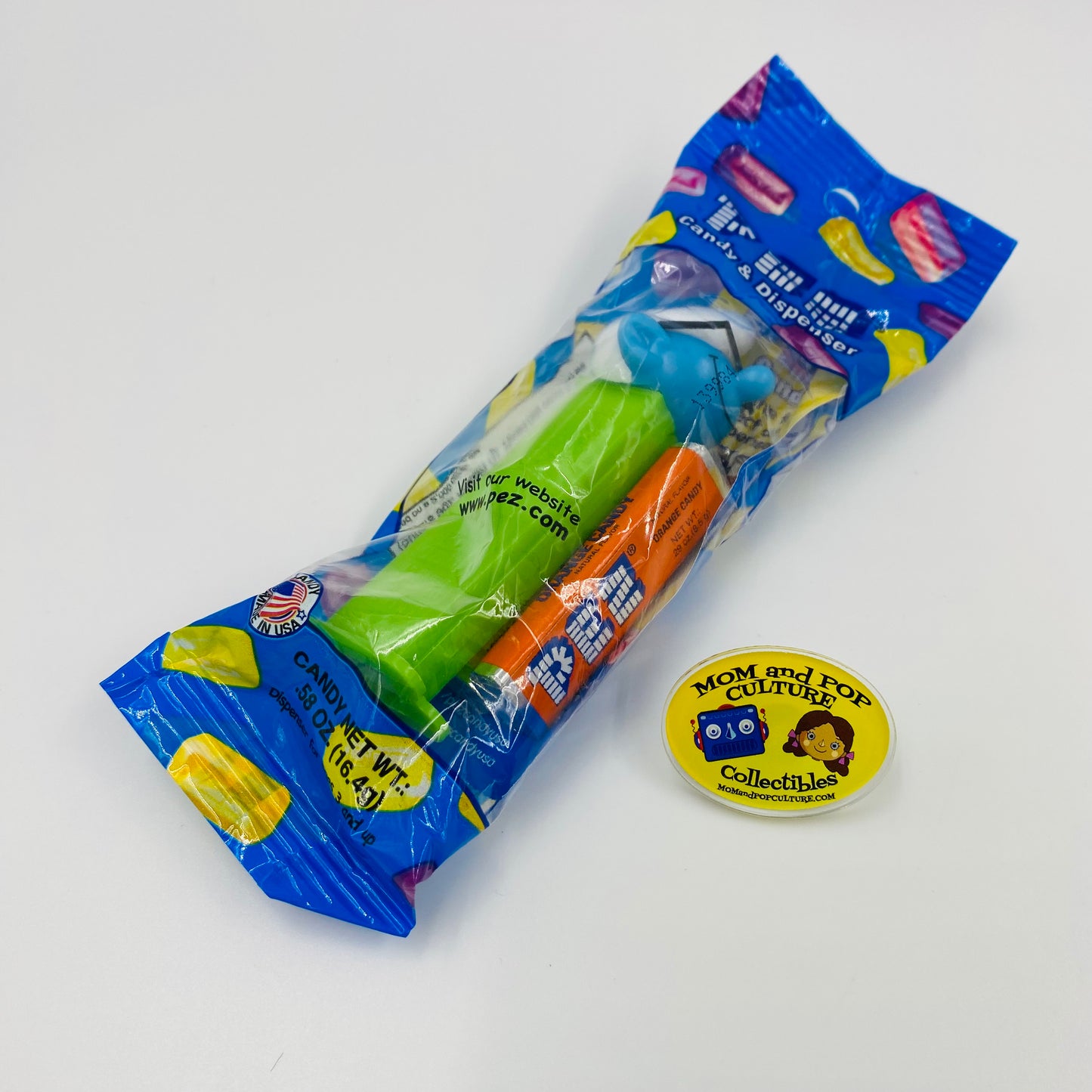 Smurfs Brainy Smurf PEZ dispenser (2017) bagged 7.5 China