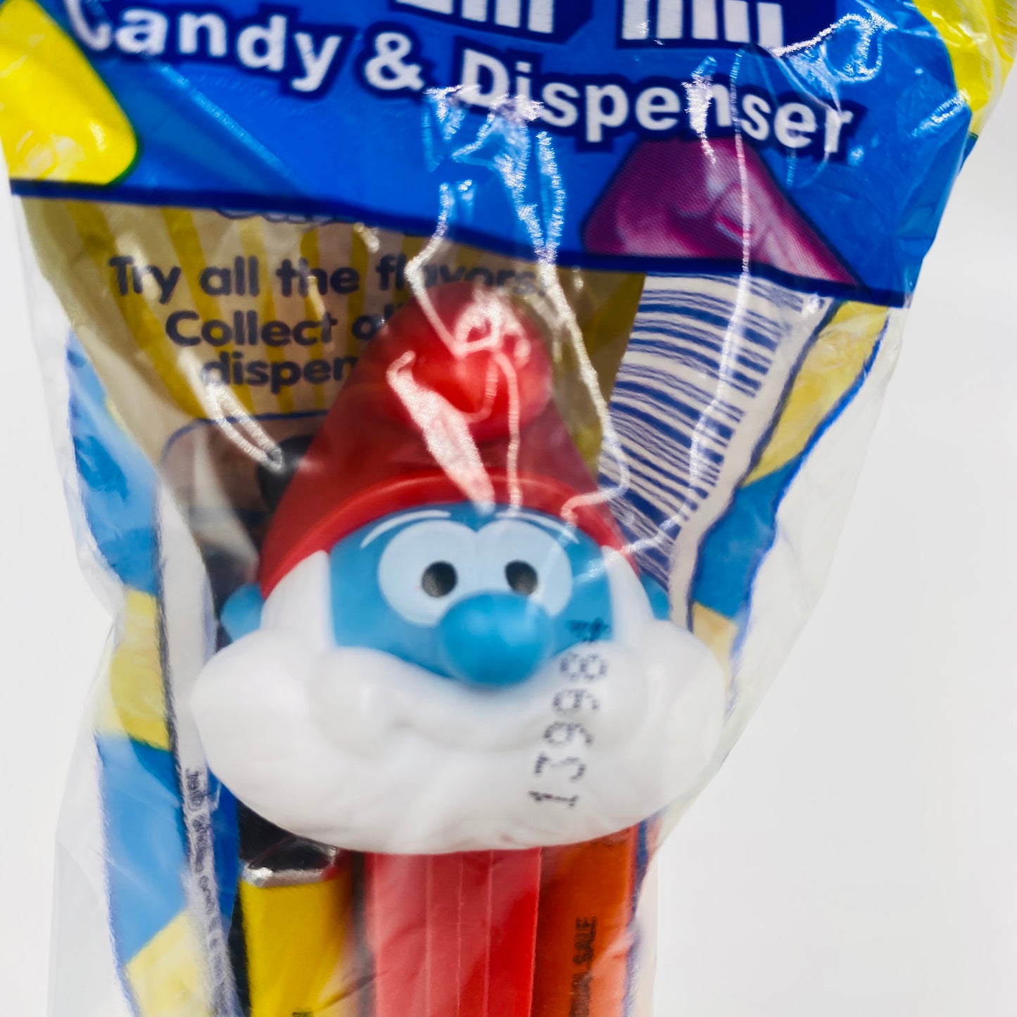 Smurfs Papa Smurf PEZ dispenser (2017) bagged 7.5 China