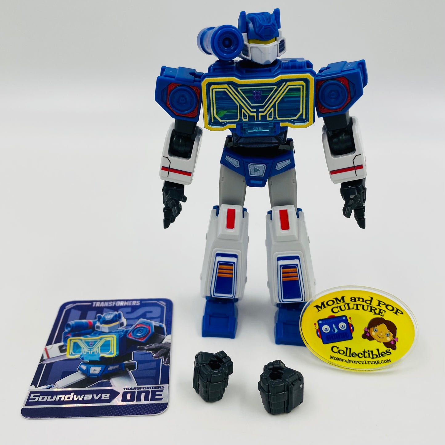 Transformers Galaxy Version 07 Soundwave loose 4” action figure (2025) Blokees