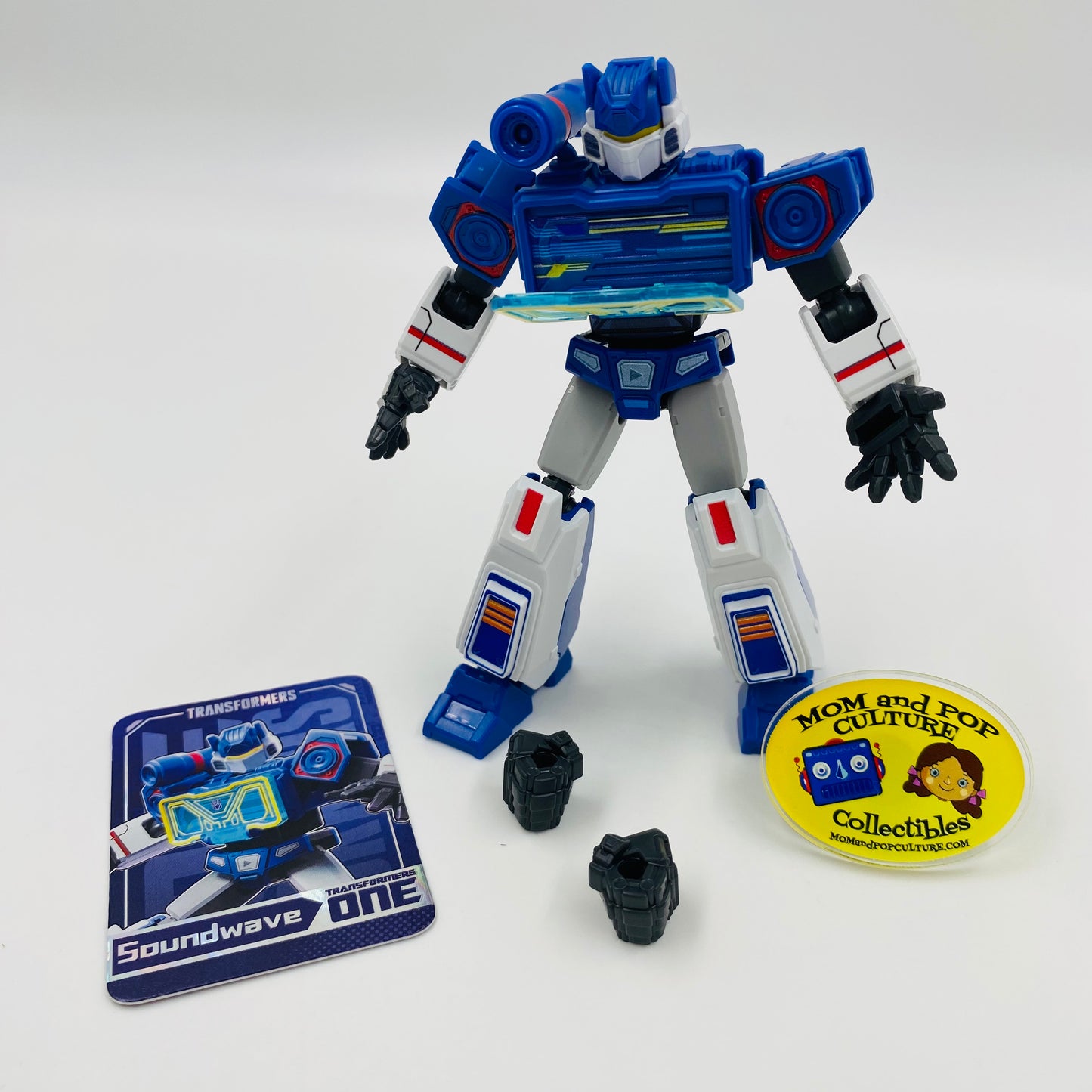 Transformers Galaxy Version 07 Soundwave loose 4” action figure (2025) Blokees