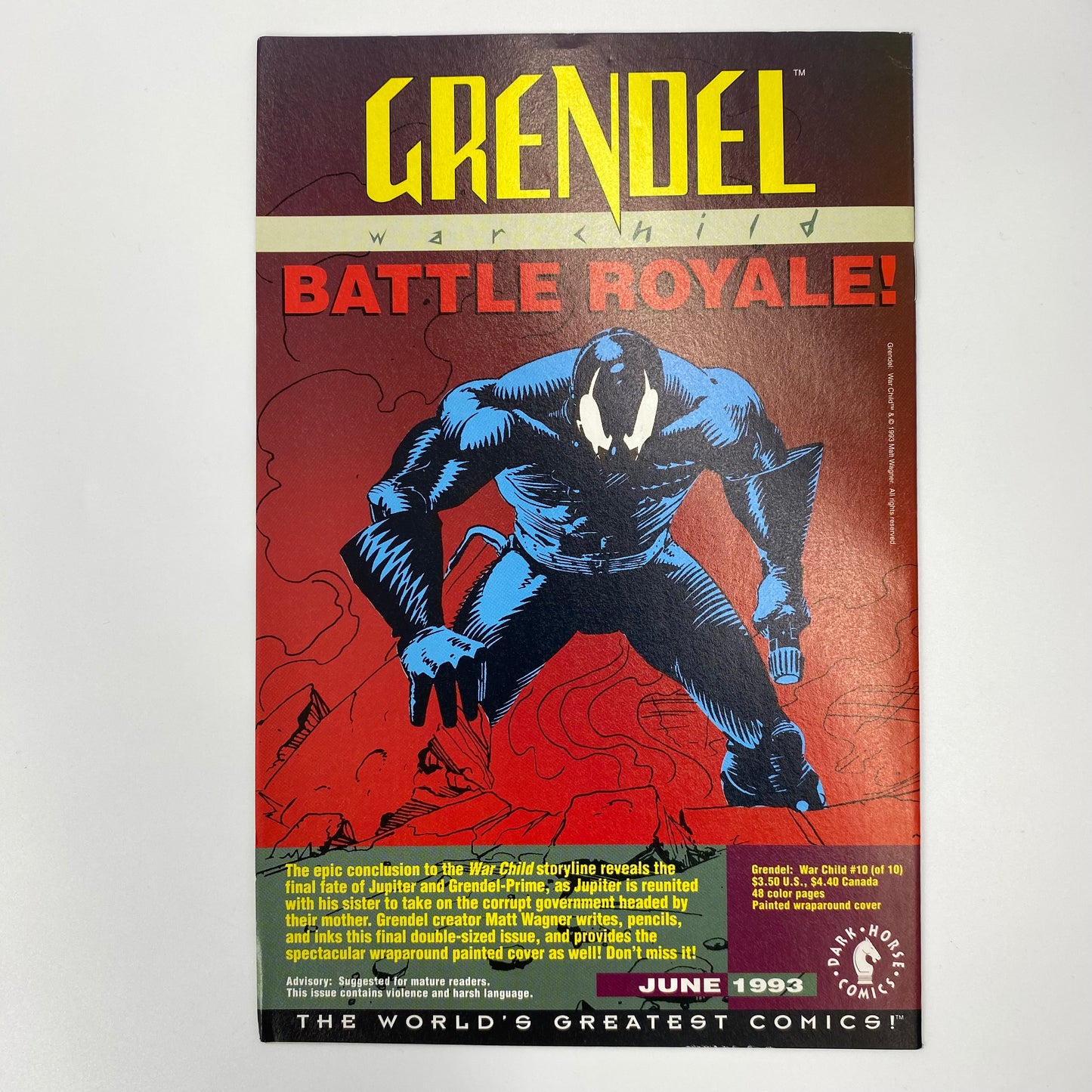 Dark Horse Presents #72 (1993) Dark Horse (FN+)