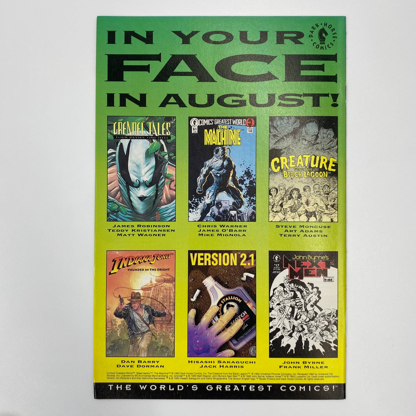 Dark Horse Presents #74 (1993) Dark Horse (FN)